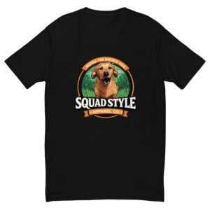 Squad Style Apparel Co Short Sleeve Men's T-shirt ft Makoa the Wiener Dog