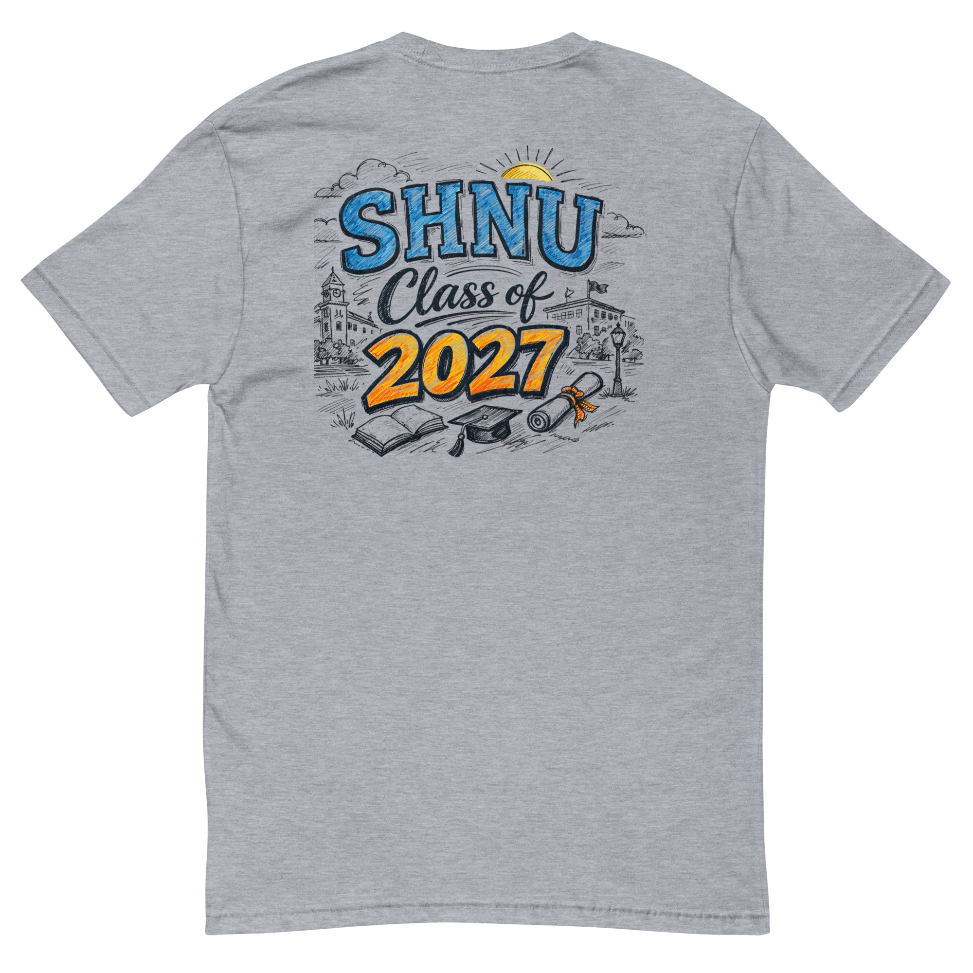 Men's SNHU Class of 2027 Short Sleeve T-shirt - Image 7