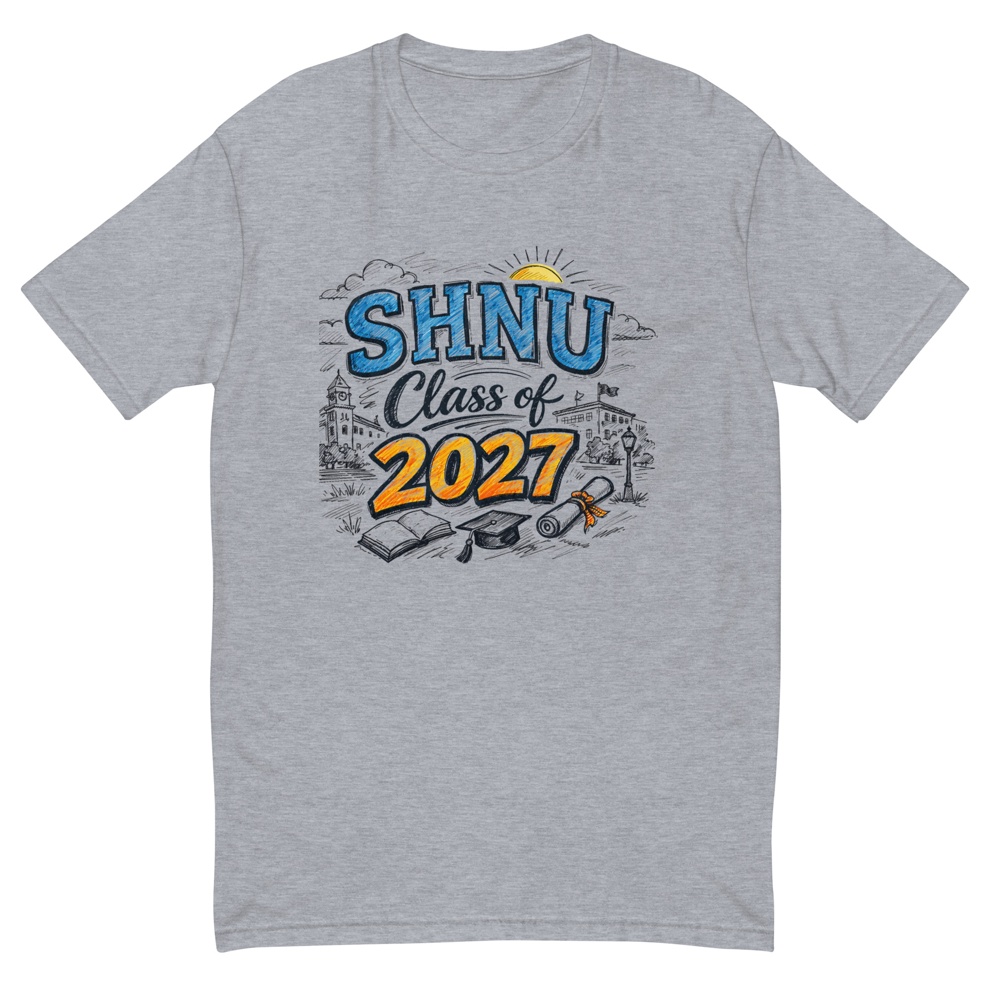 Men's SNHU Class of 2027 Short Sleeve T-shirt - Image 3