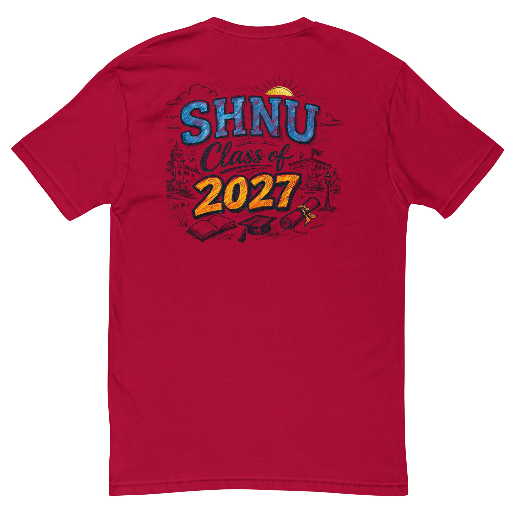 Men's SNHU Class of 2027 Short Sleeve T-shirt - Image 5