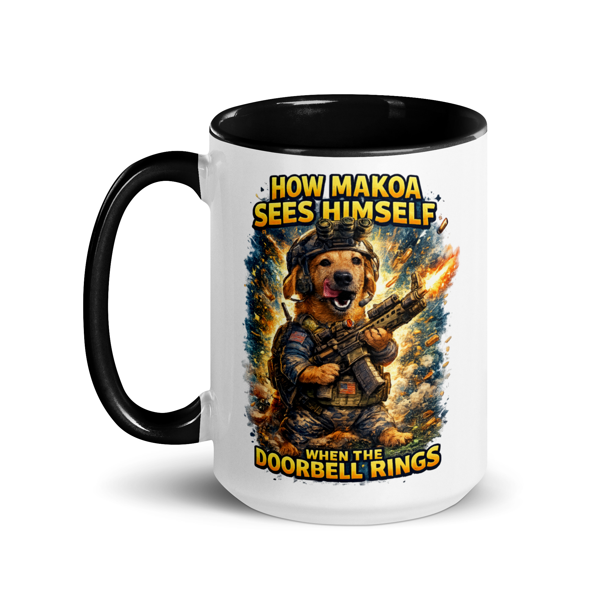 Makoa as a Navy Seal Coffee Mug