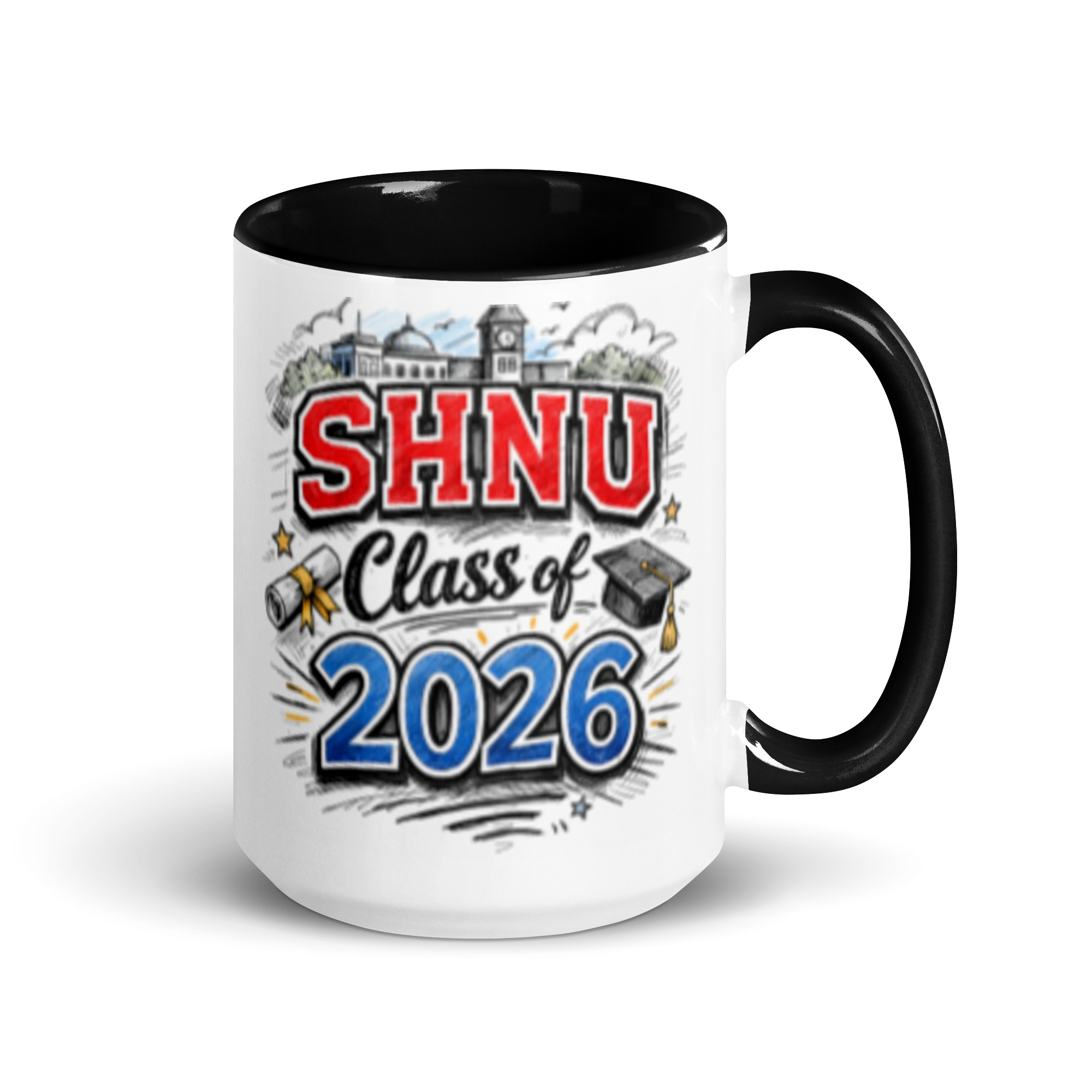 SNHU Class of 2026 Mug with Color Inside - Image 3