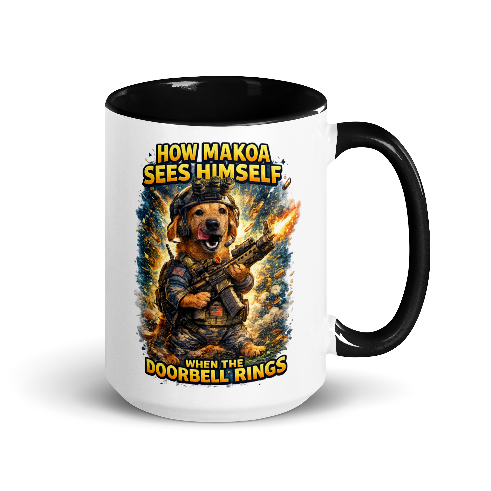 Makoa as a Navy Seal Coffee Mug - Image 3