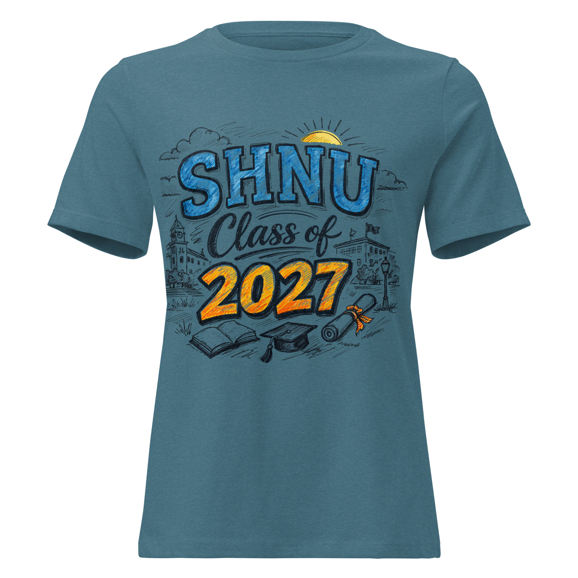 Women's SNHU Class of 2027 Relaxed T-Shirt - Image 2