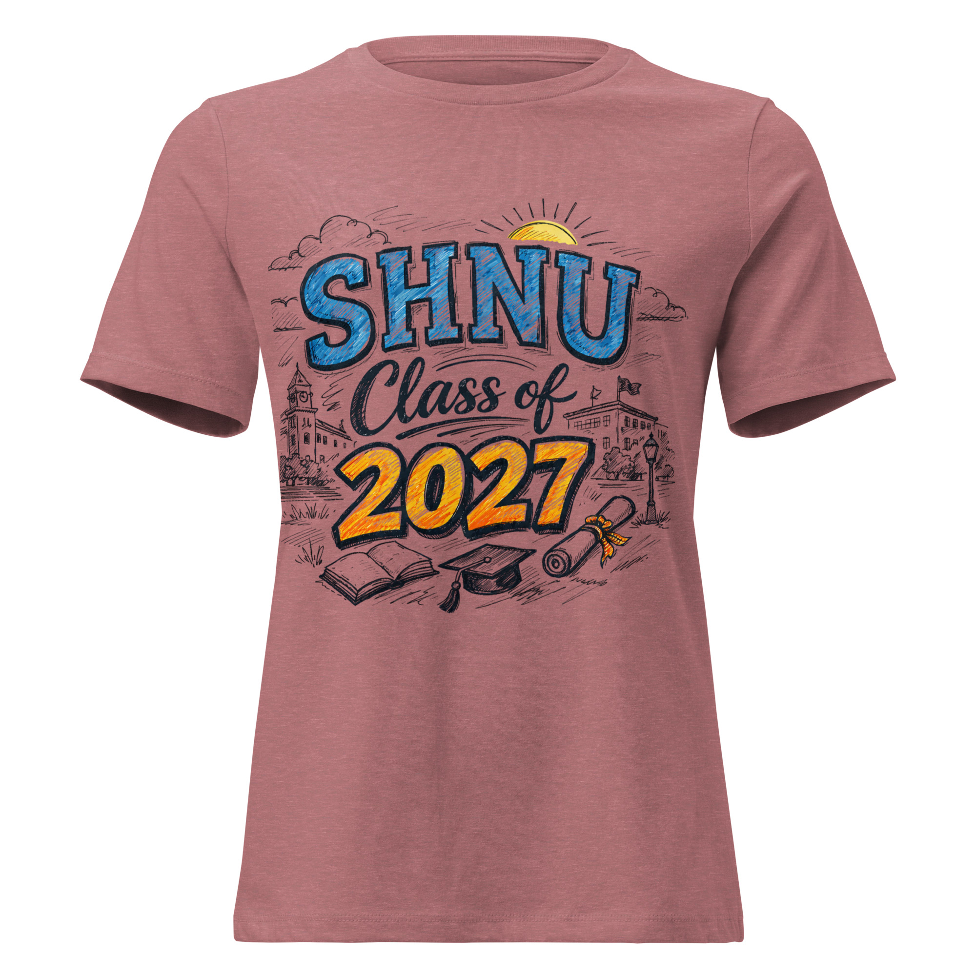 Women's SNHU Class of 2027 Relaxed T-Shirt - Image 6