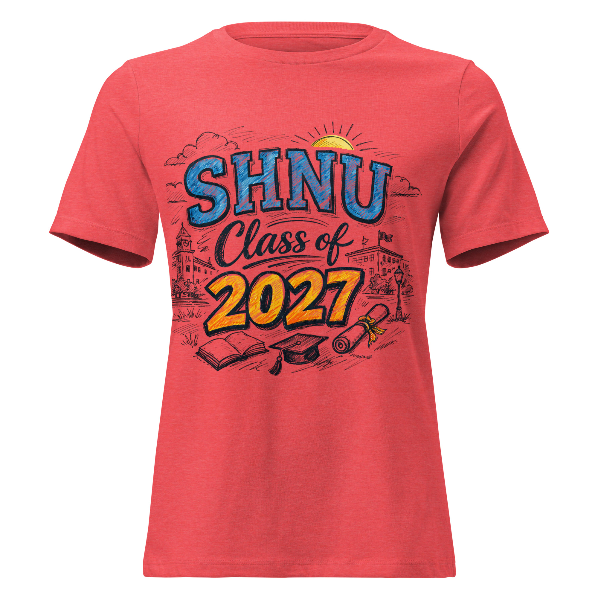 Women's SNHU Class of 2027 Relaxed T-Shirt - Image 4