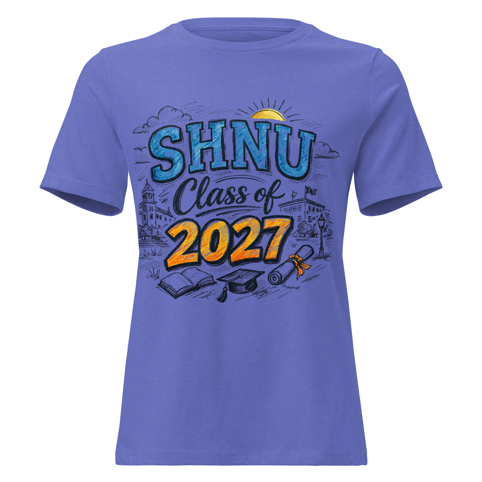 Women's SNHU Class of 2027 Relaxed T-Shirt - Image 3
