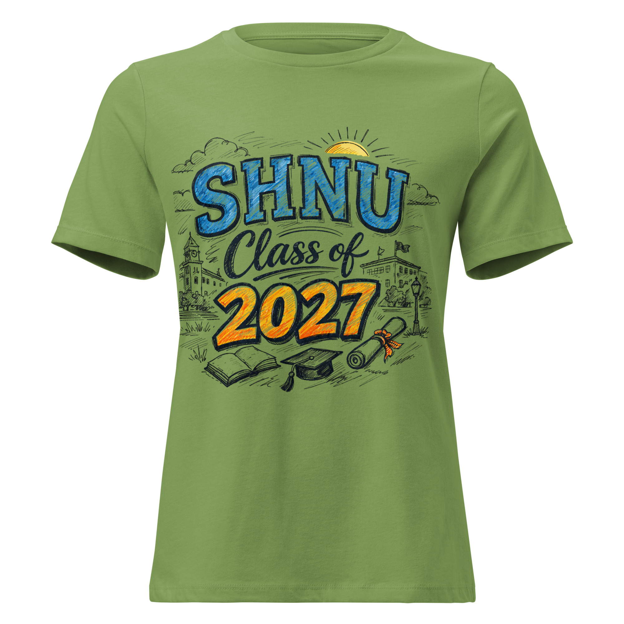 Women's SNHU Class of 2027 Relaxed T-Shirt - Image 7