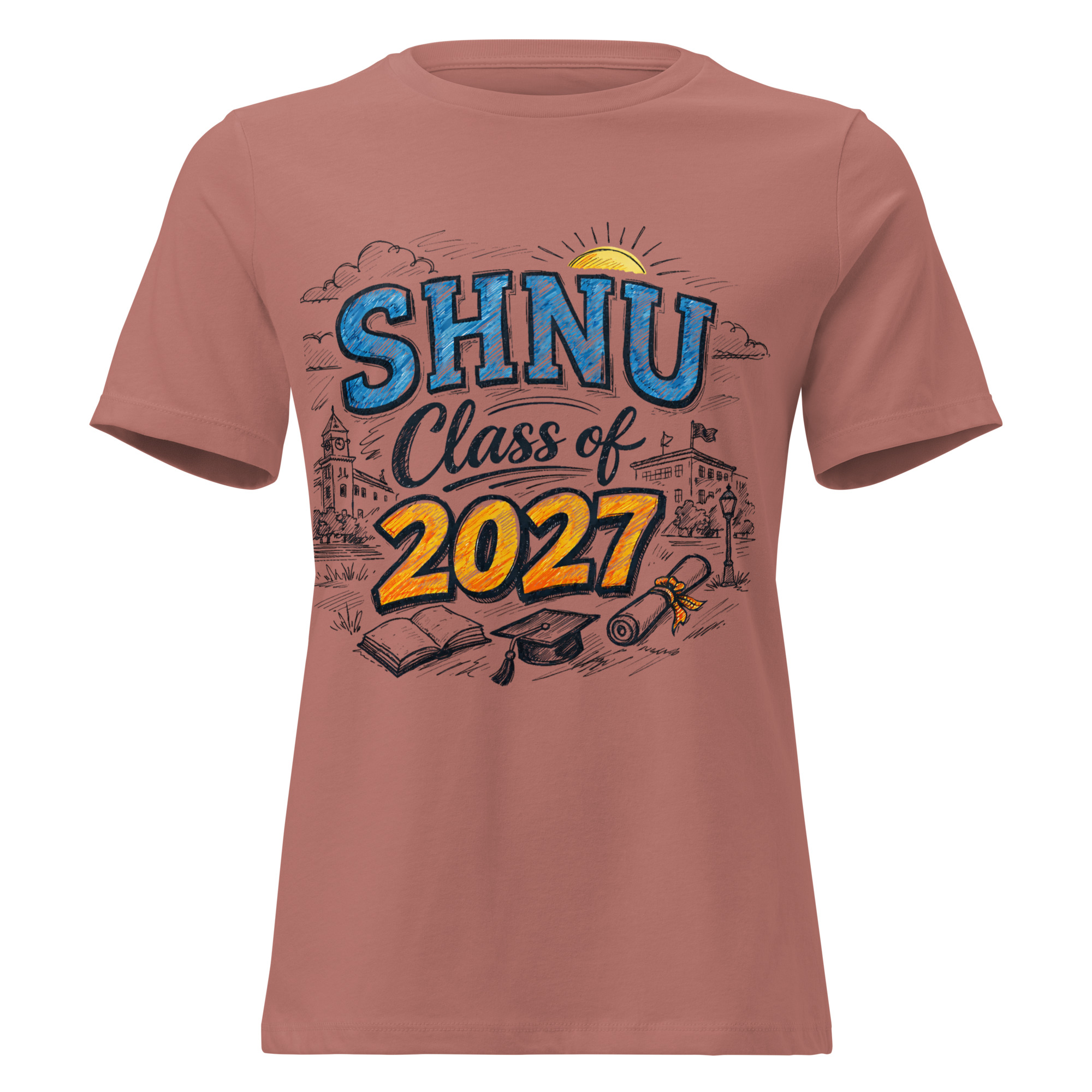 Women's SNHU Class of 2027 Relaxed T-Shirt - Image 5