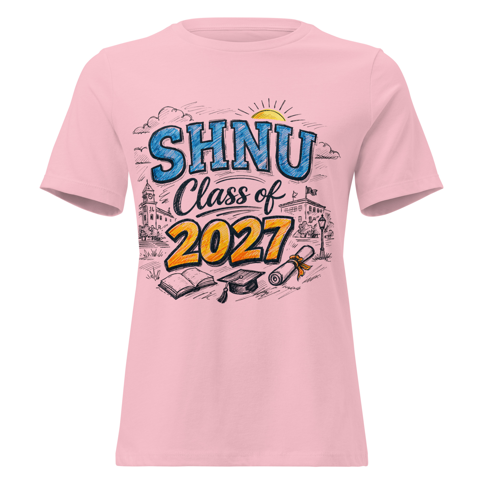 Women's SNHU Class of 2027 Relaxed T-Shirt - Image 8