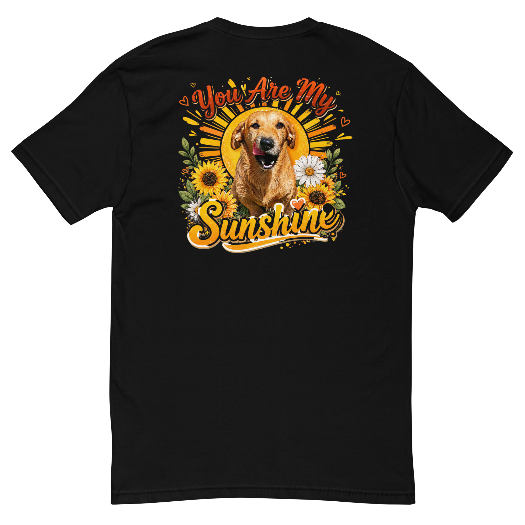 You Are My Sunshine Short Sleeve T-shirt ft Makoa the Wiener Dog - Image 7