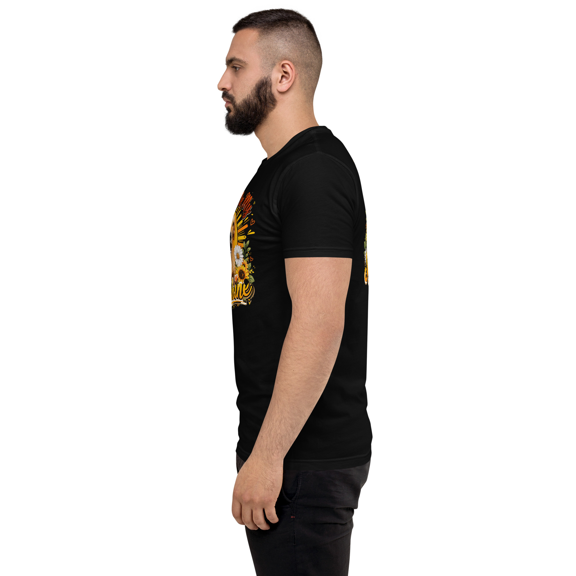 You Are My Sunshine Short Sleeve T-shirt ft Makoa the Wiener Dog - Image 31