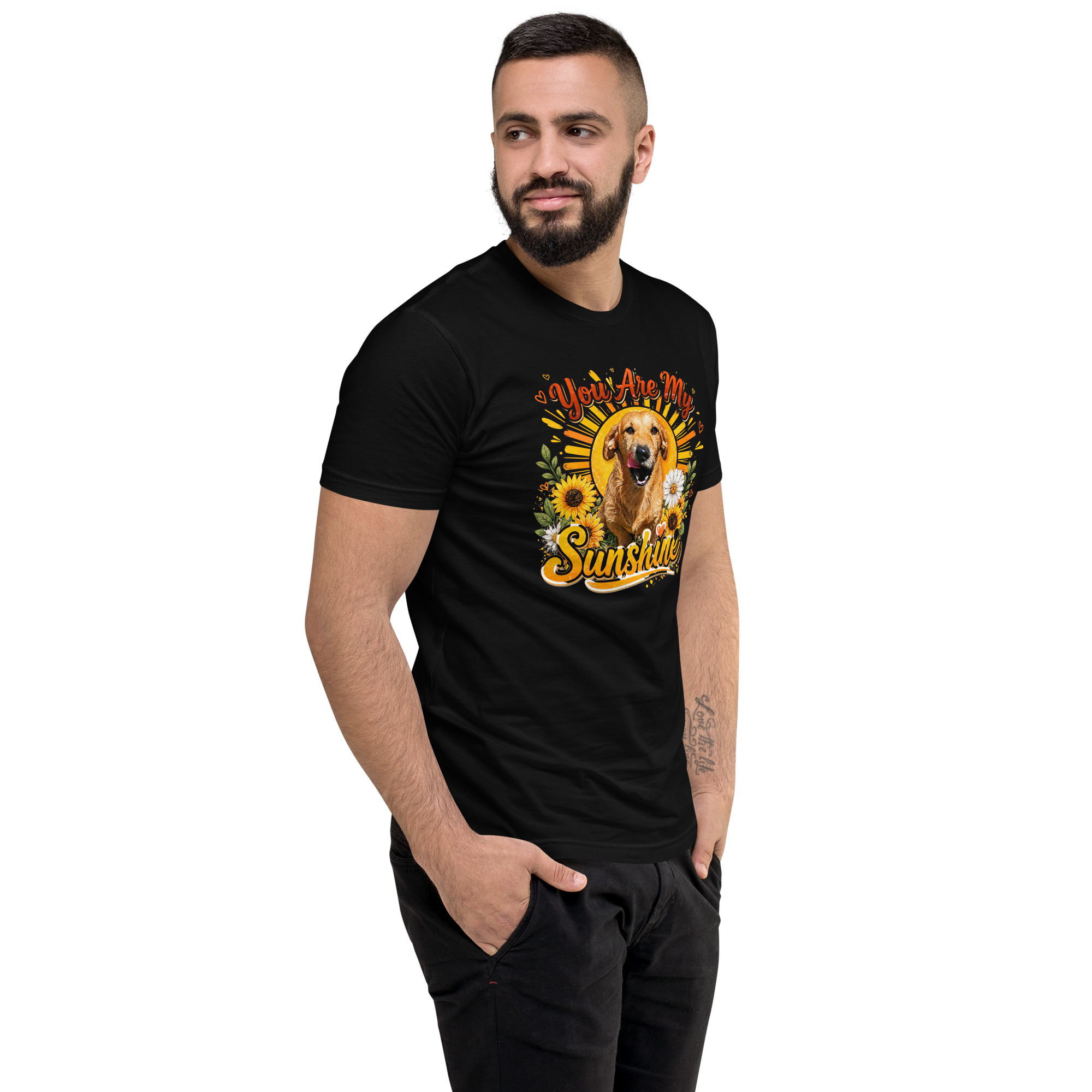 You Are My Sunshine Short Sleeve T-shirt ft Makoa the Wiener Dog - Image 37