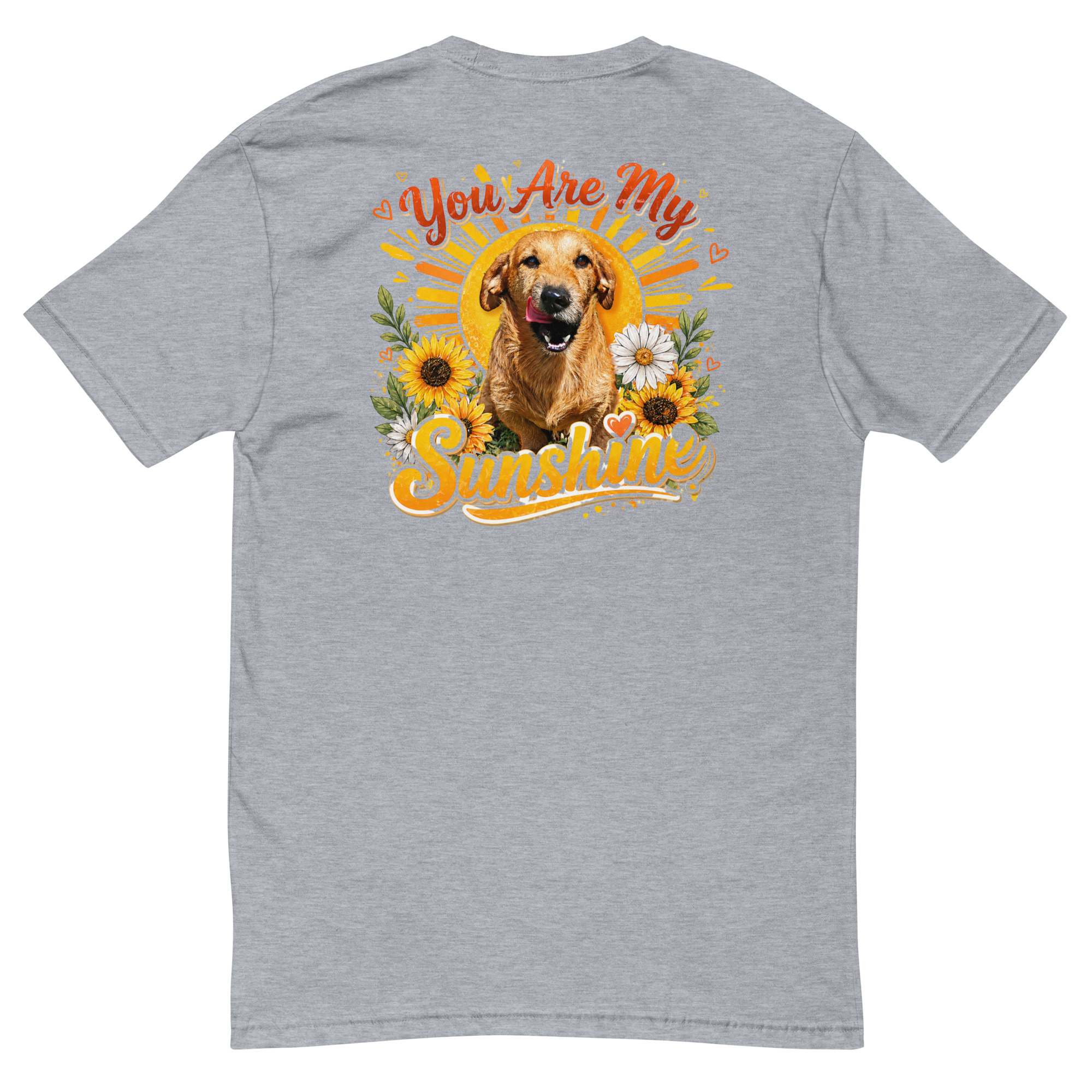 You Are My Sunshine Short Sleeve T-shirt ft Makoa the Wiener Dog - Image 11