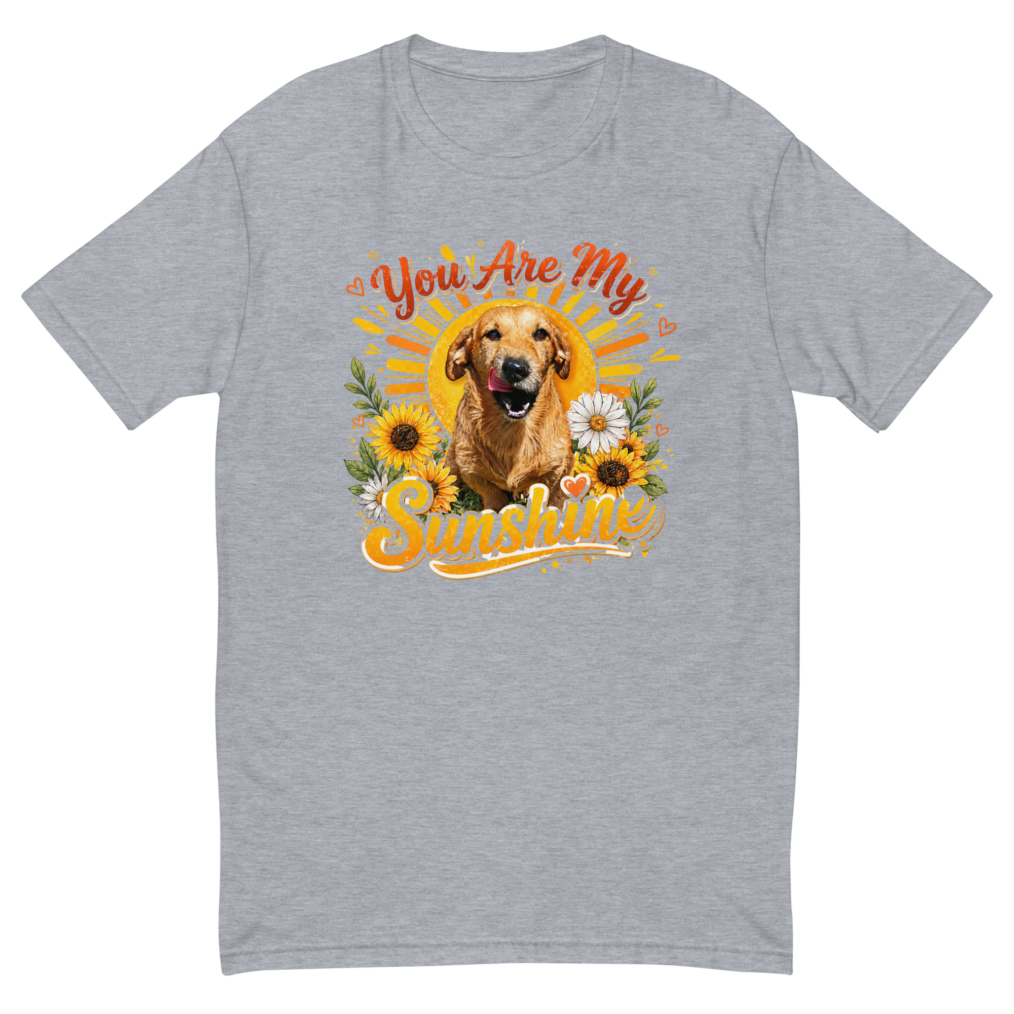 You Are My Sunshine Short Sleeve T-shirt ft Makoa the Wiener Dog - Image 5