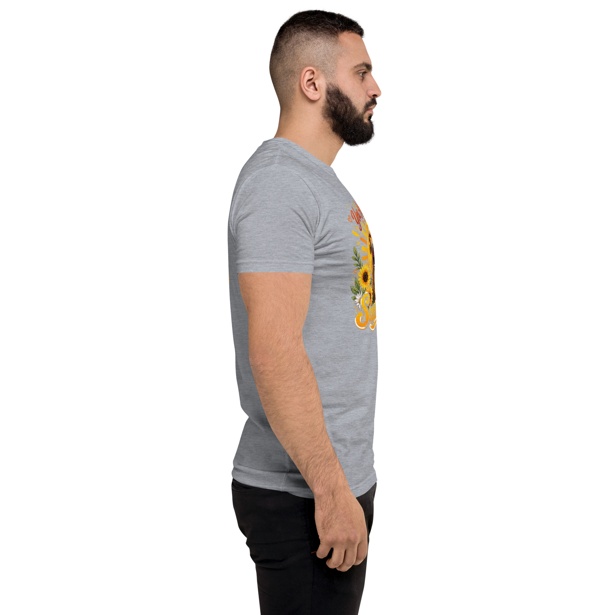 You Are My Sunshine Short Sleeve T-shirt ft Makoa the Wiener Dog - Image 47