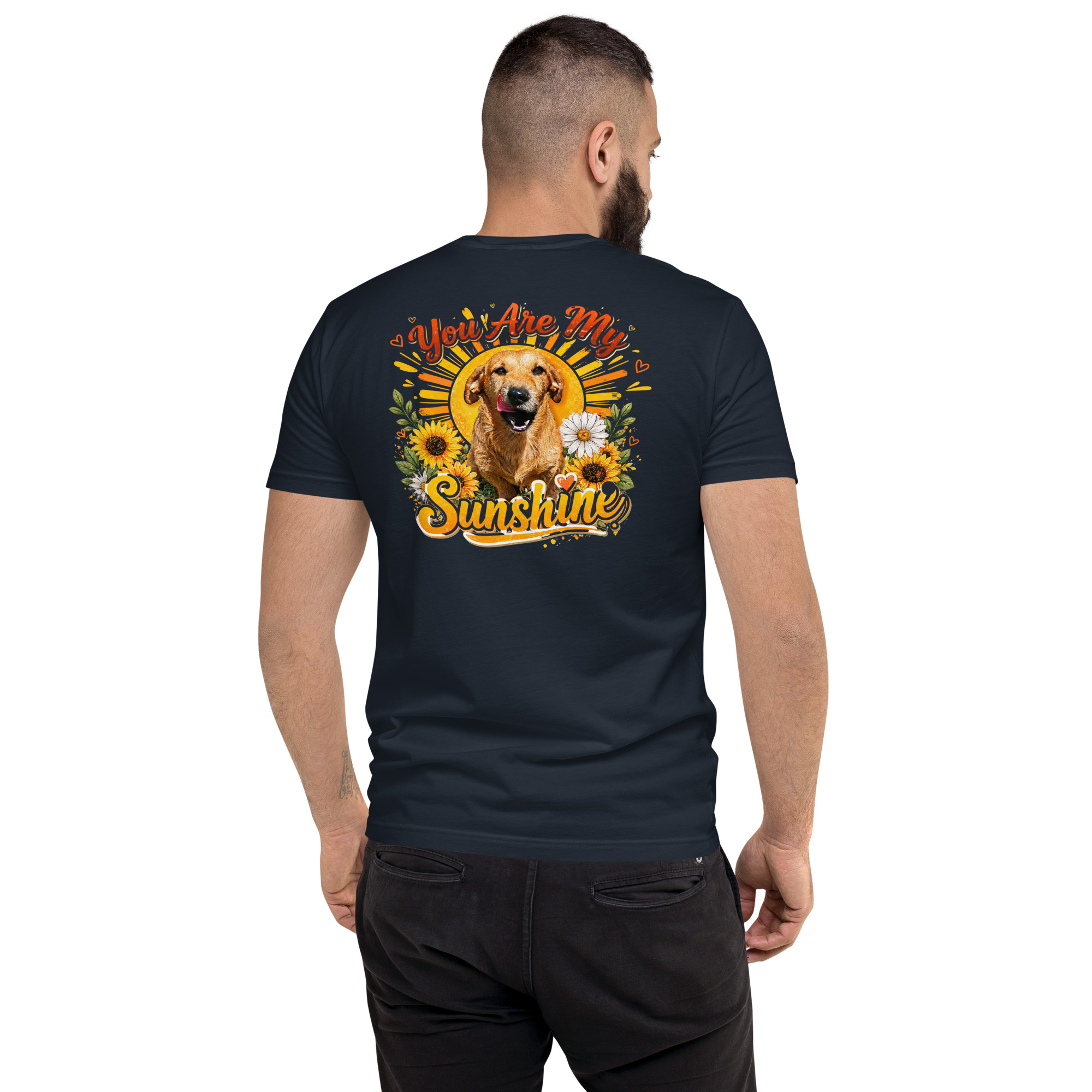 You Are My Sunshine Short Sleeve T-shirt ft Makoa the Wiener Dog - Image 20