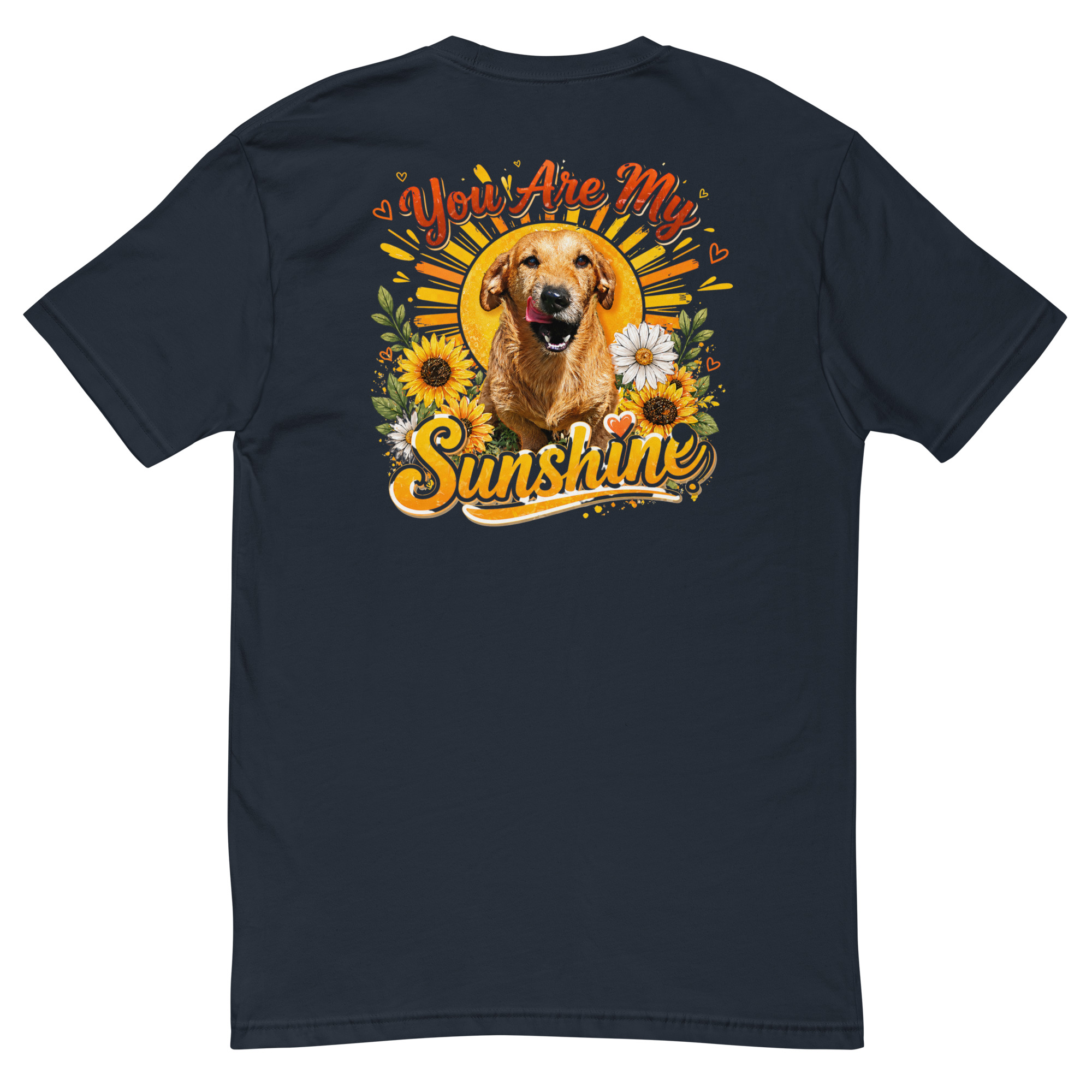 You Are My Sunshine Short Sleeve T-shirt ft Makoa the Wiener Dog - Image 8
