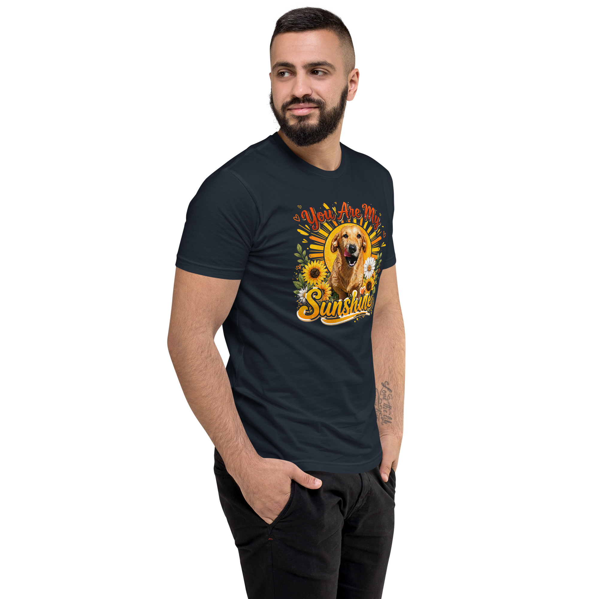 You Are My Sunshine Short Sleeve T-shirt ft Makoa the Wiener Dog - Image 38