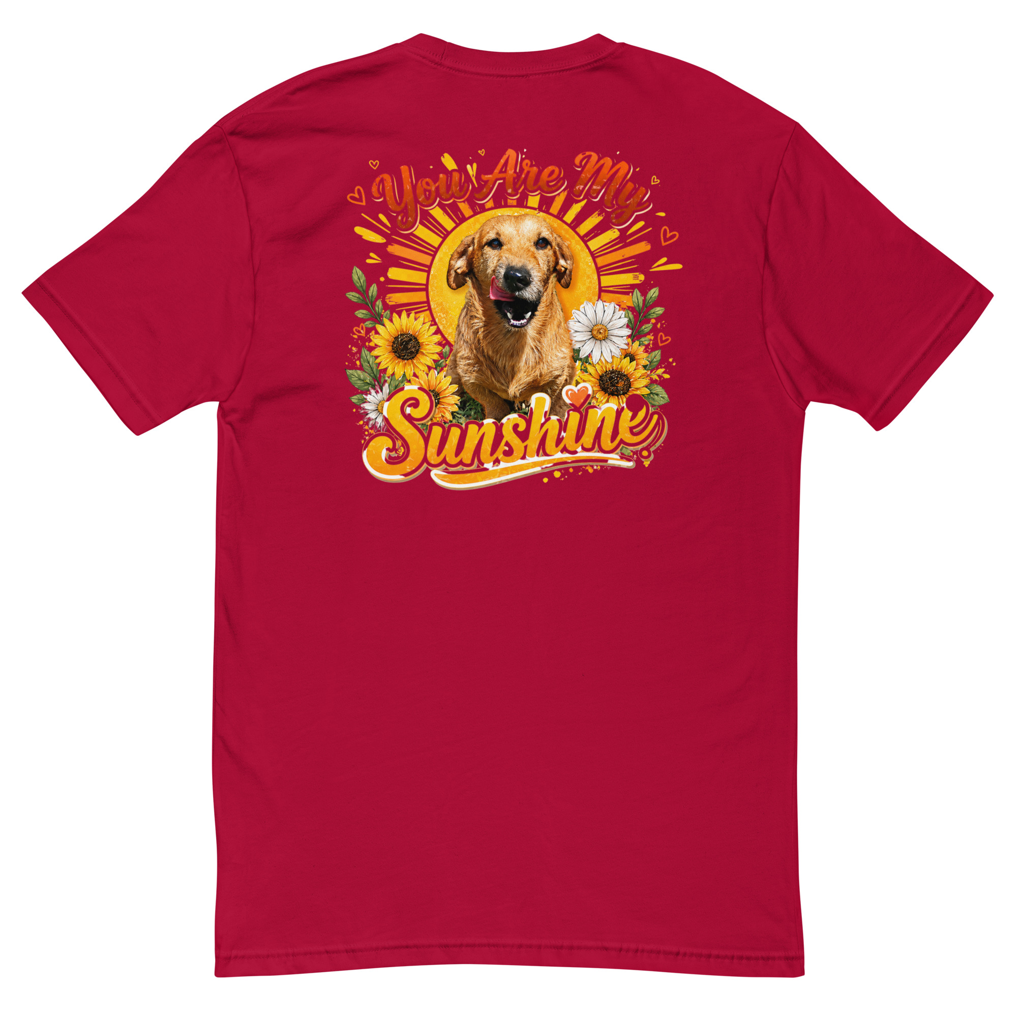 You Are My Sunshine Short Sleeve T-shirt ft Makoa the Wiener Dog - Image 9