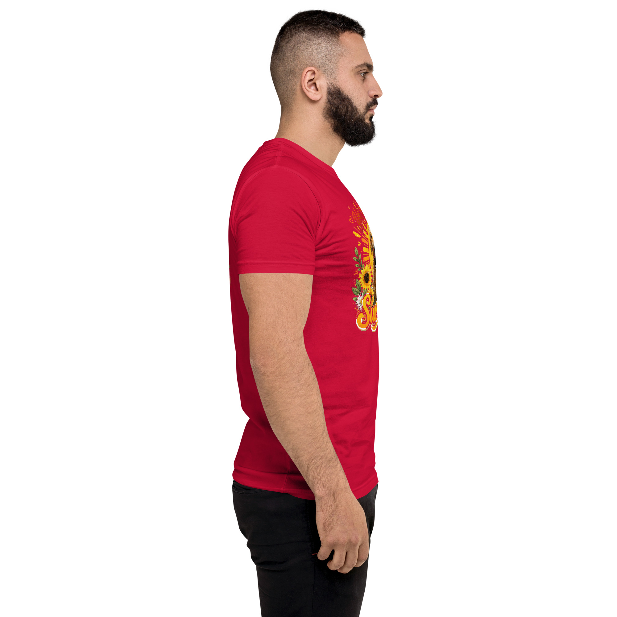 You Are My Sunshine Short Sleeve T-shirt ft Makoa the Wiener Dog - Image 45
