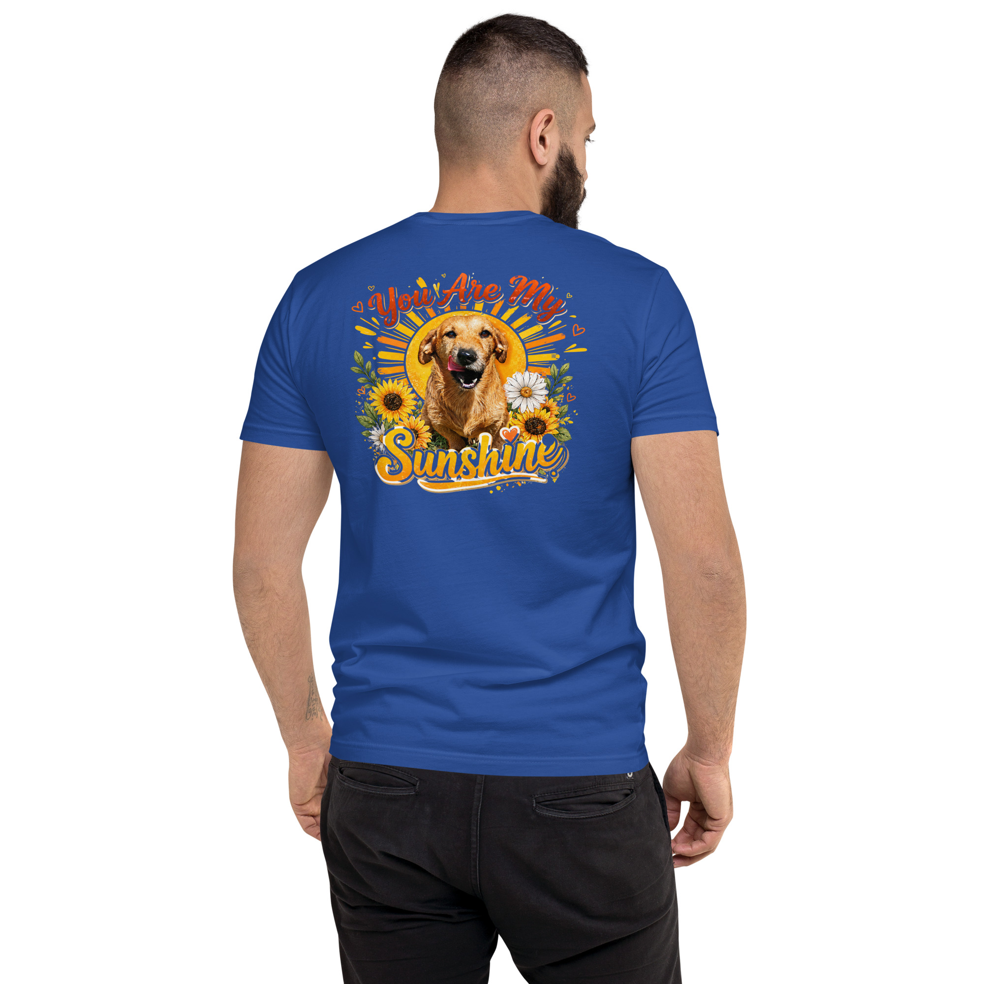You Are My Sunshine Short Sleeve T-shirt ft Makoa the Wiener Dog - Image 22