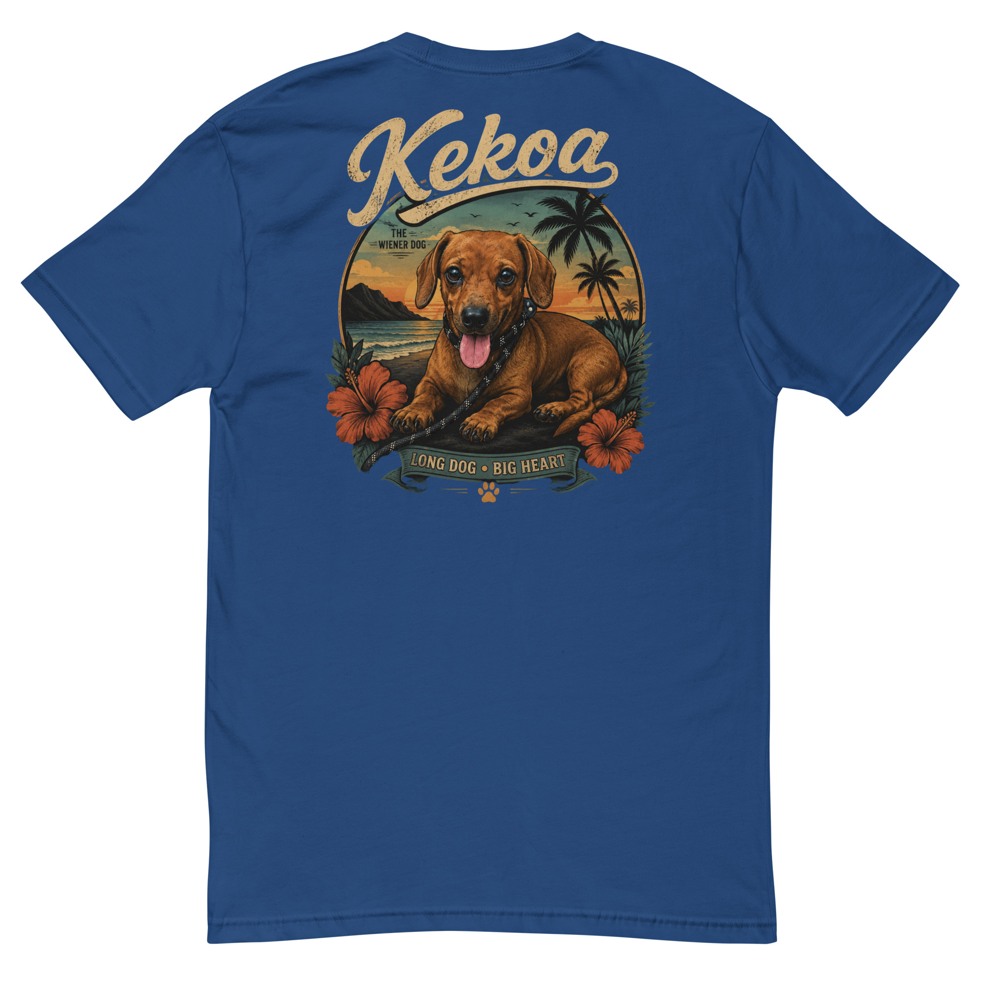 Men’s Kekoa The Wiener Dog Short Sleeve T-Shirt | Soft Cotton Tee - Image 10