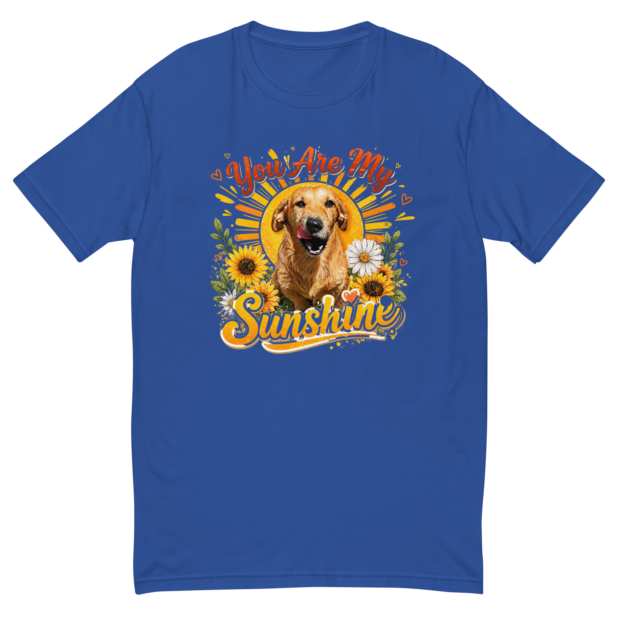 You Are My Sunshine Short Sleeve T-shirt ft Makoa the Wiener Dog - Image 4