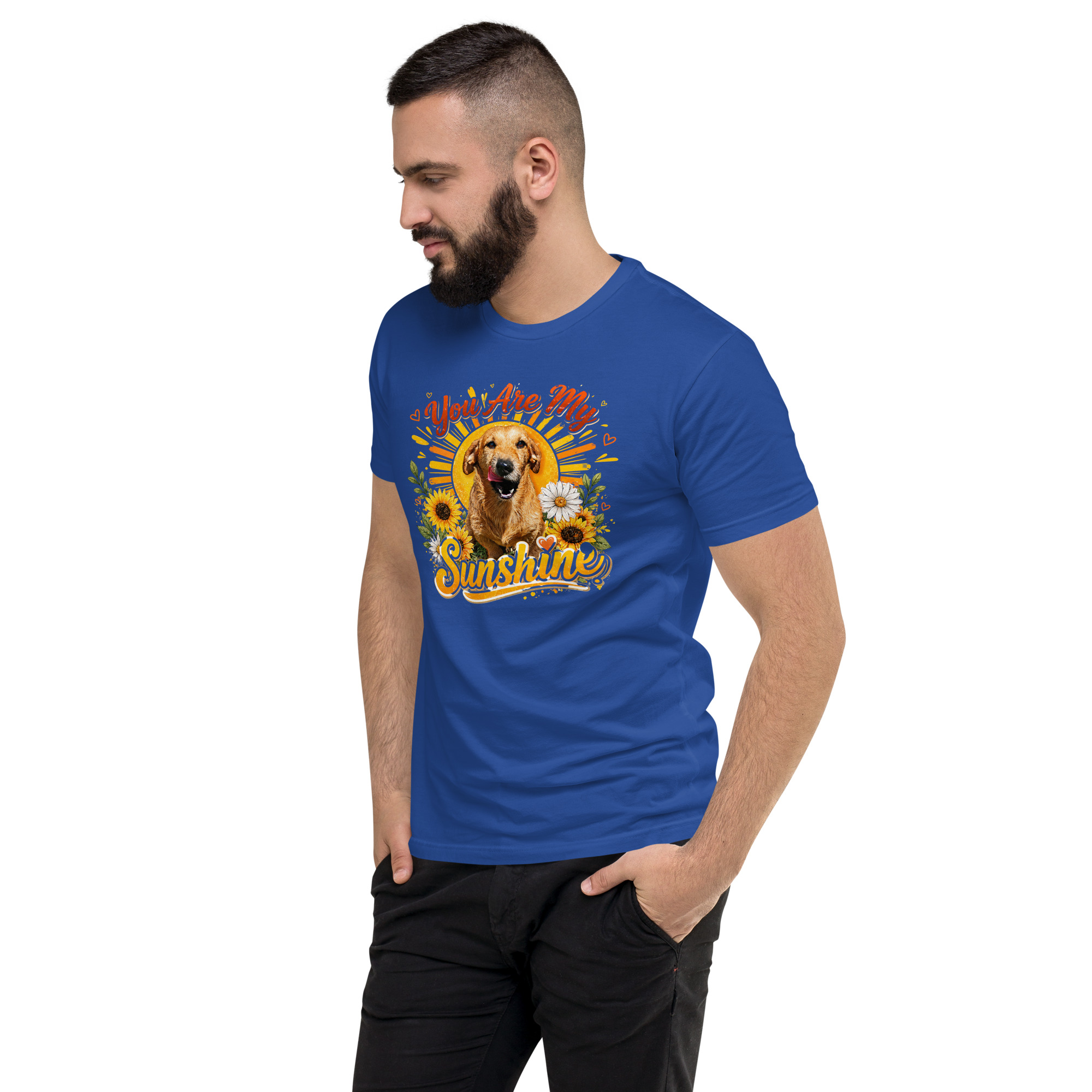 You Are My Sunshine Short Sleeve T-shirt ft Makoa the Wiener Dog - Image 28