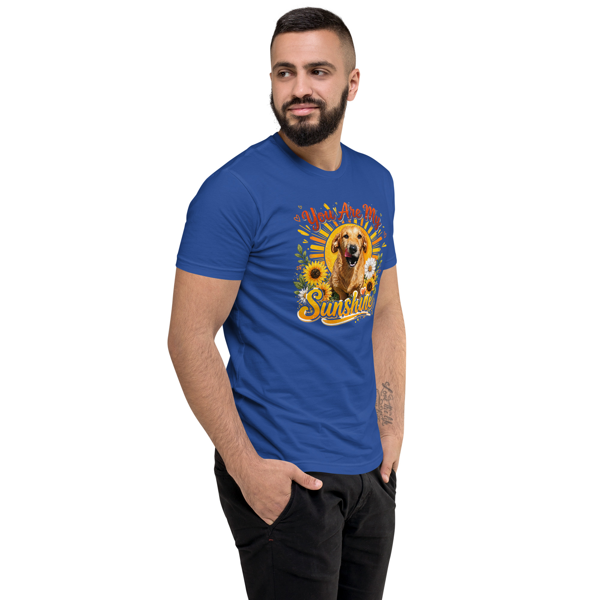 You Are My Sunshine Short Sleeve T-shirt ft Makoa the Wiener Dog - Image 40