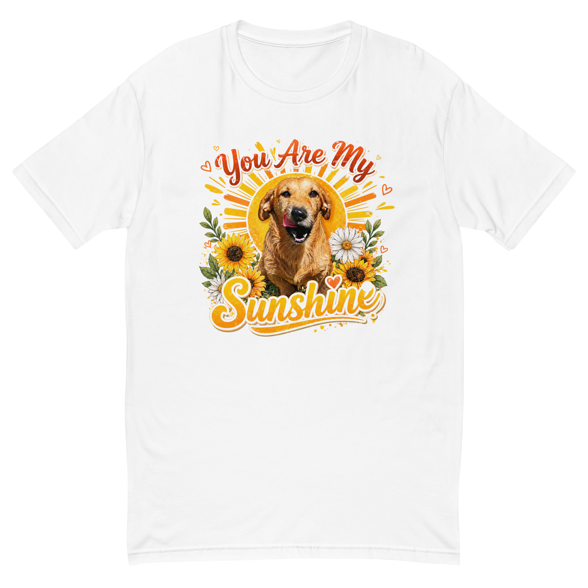 You Are My Sunshine Short Sleeve T-shirt ft Makoa the Wiener Dog - Image 6