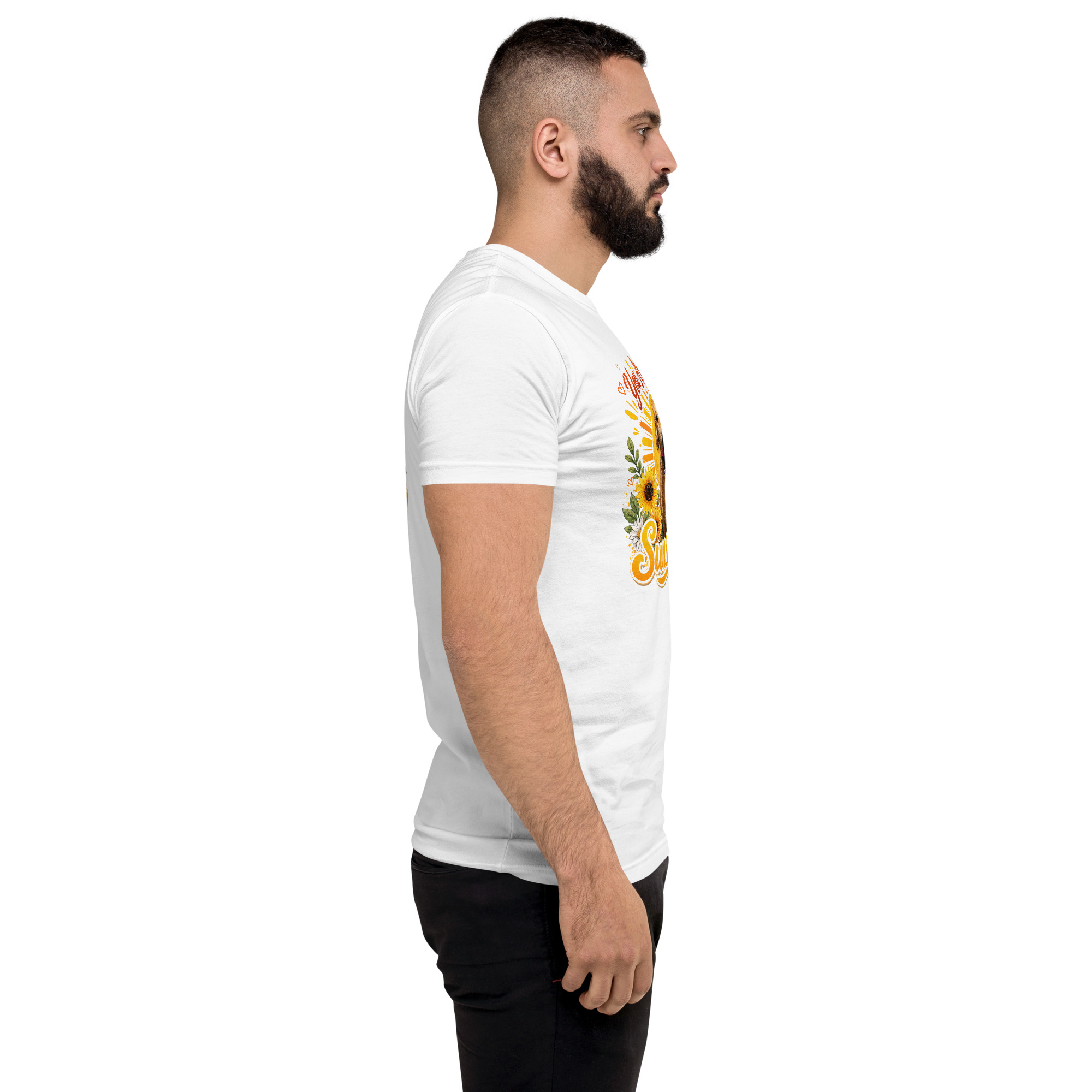 You Are My Sunshine Short Sleeve T-shirt ft Makoa the Wiener Dog - Image 48