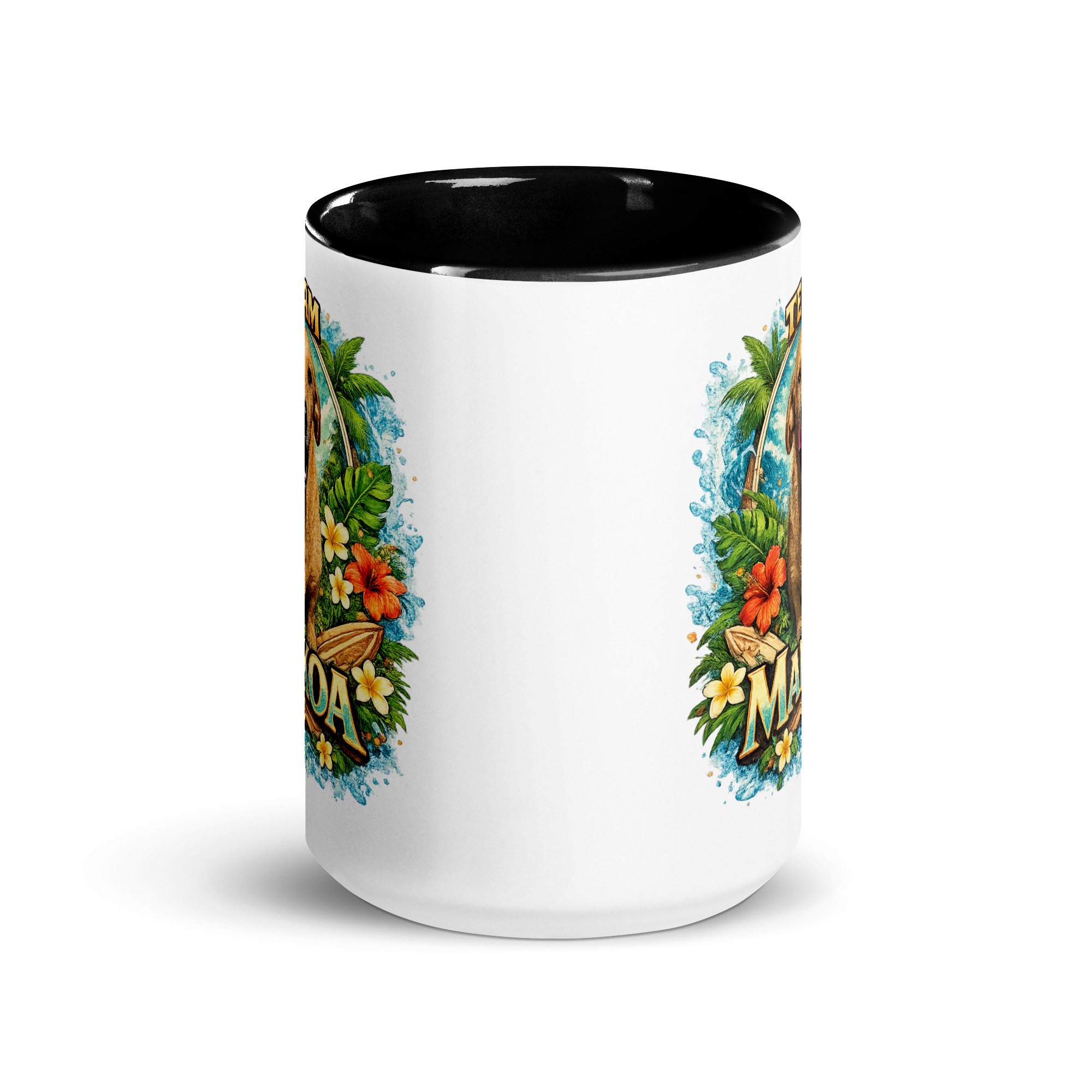Team Makoa Coffee Mug ft Makoa the Wiener Dog - Image 2