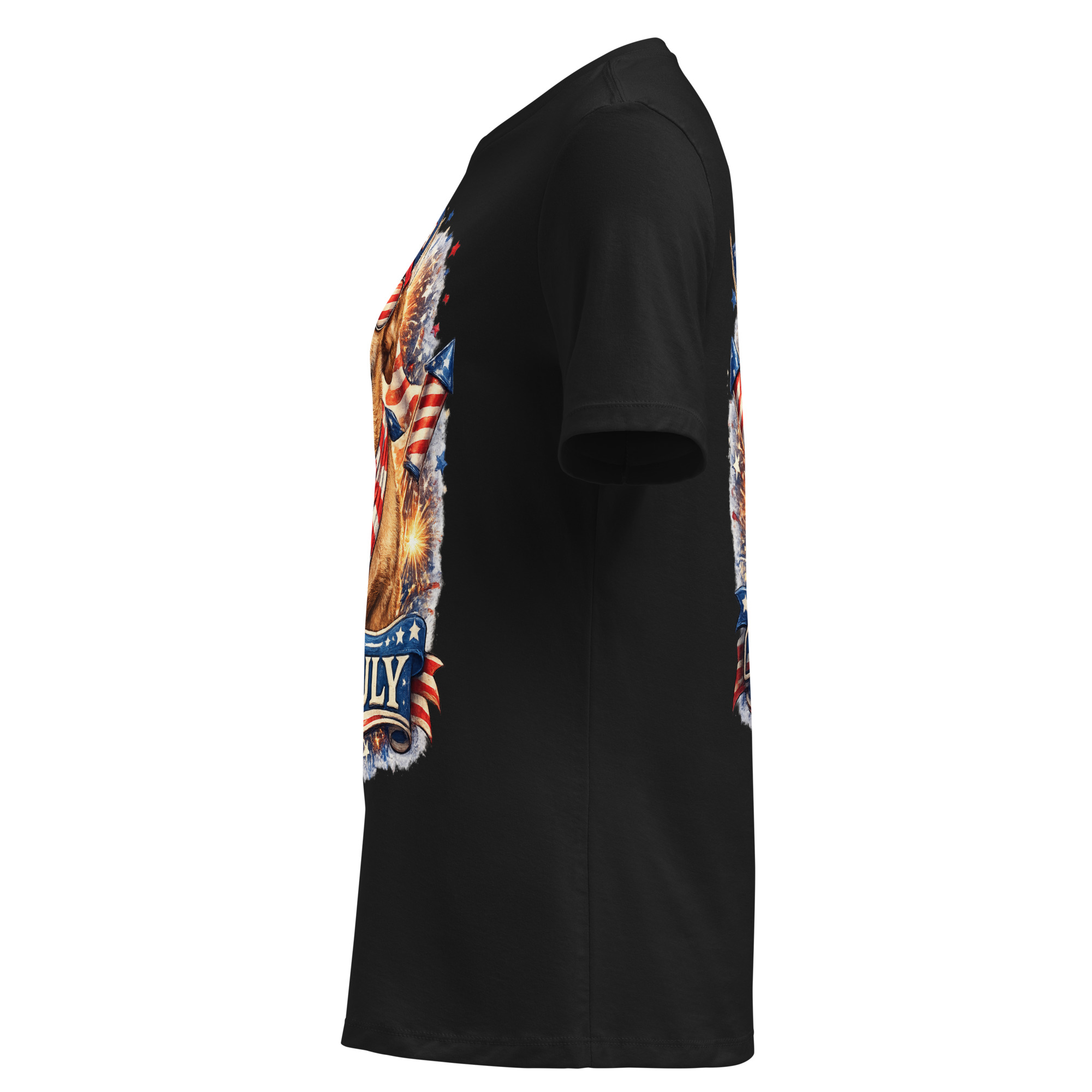 Women's 4th of July Relaxed T-Shirt ft Makoa the Wiener Dog - Image 11