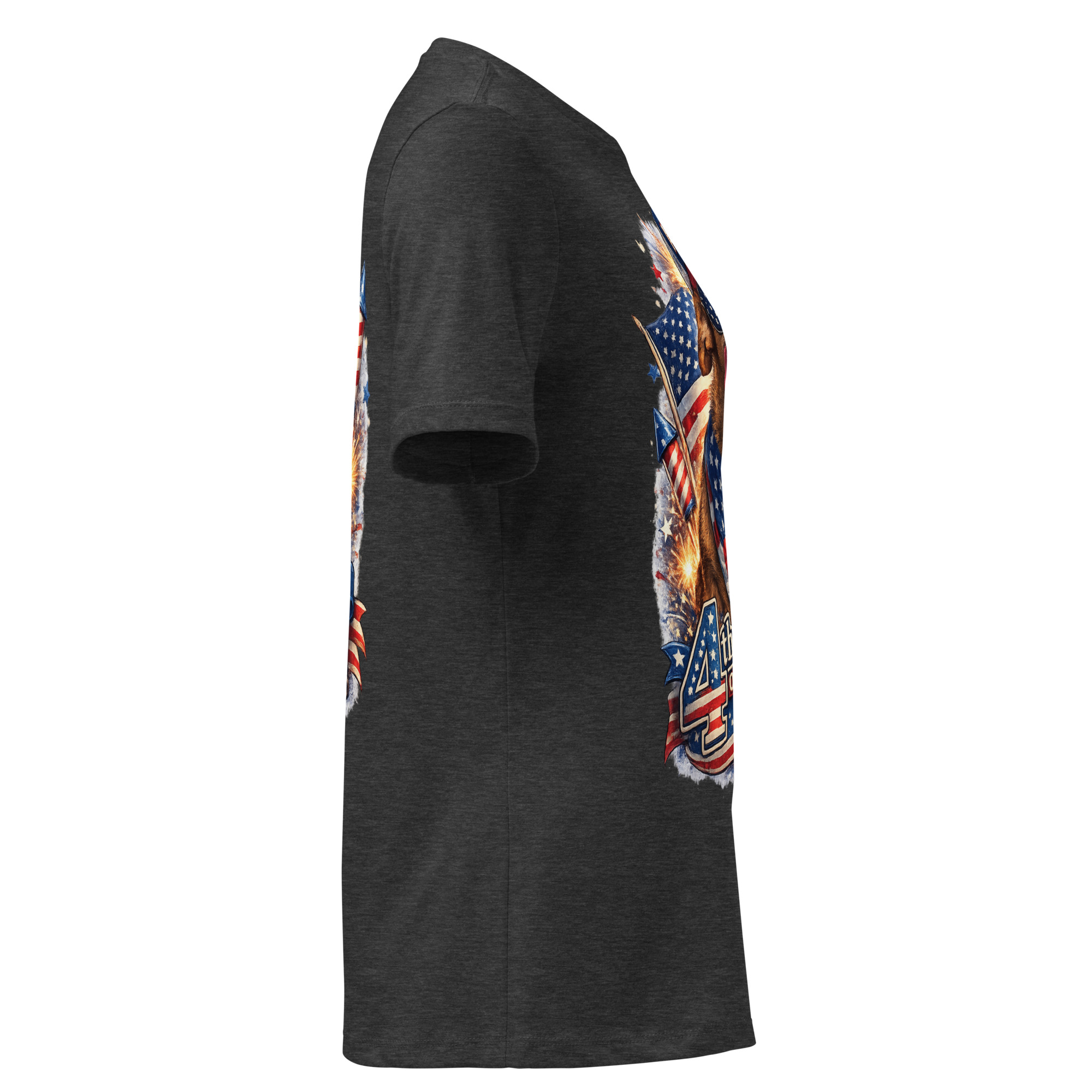 Women's 4th of July Relaxed T-Shirt ft Makoa the Wiener Dog - Image 17