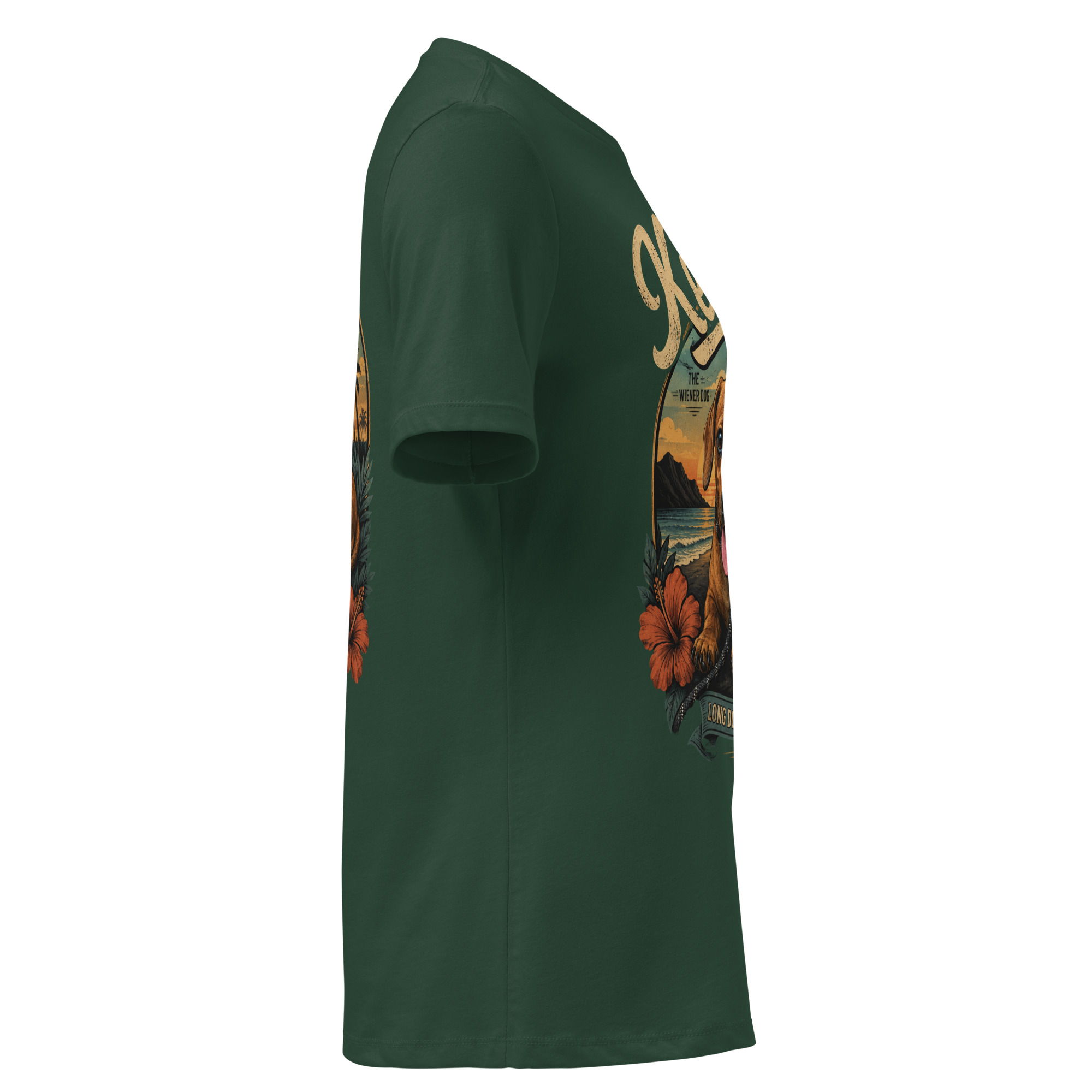 Women’s Kekoa the Wiener Dog Relaxed T-Shirt | Soft Cotton Tee - Image 21