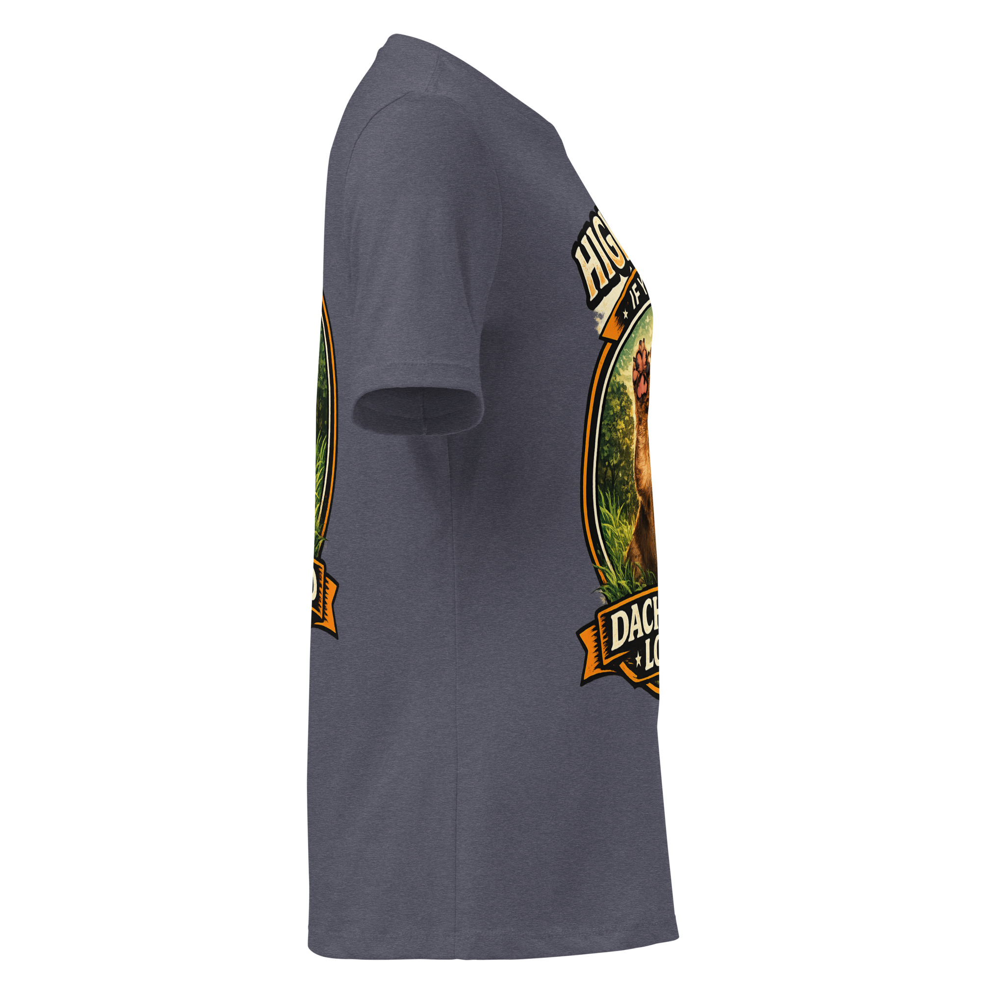 Women's Relaxed T-Shirt High Five if You're a Dachshund Lover ft Makoa the Wiener Dog - Image 19