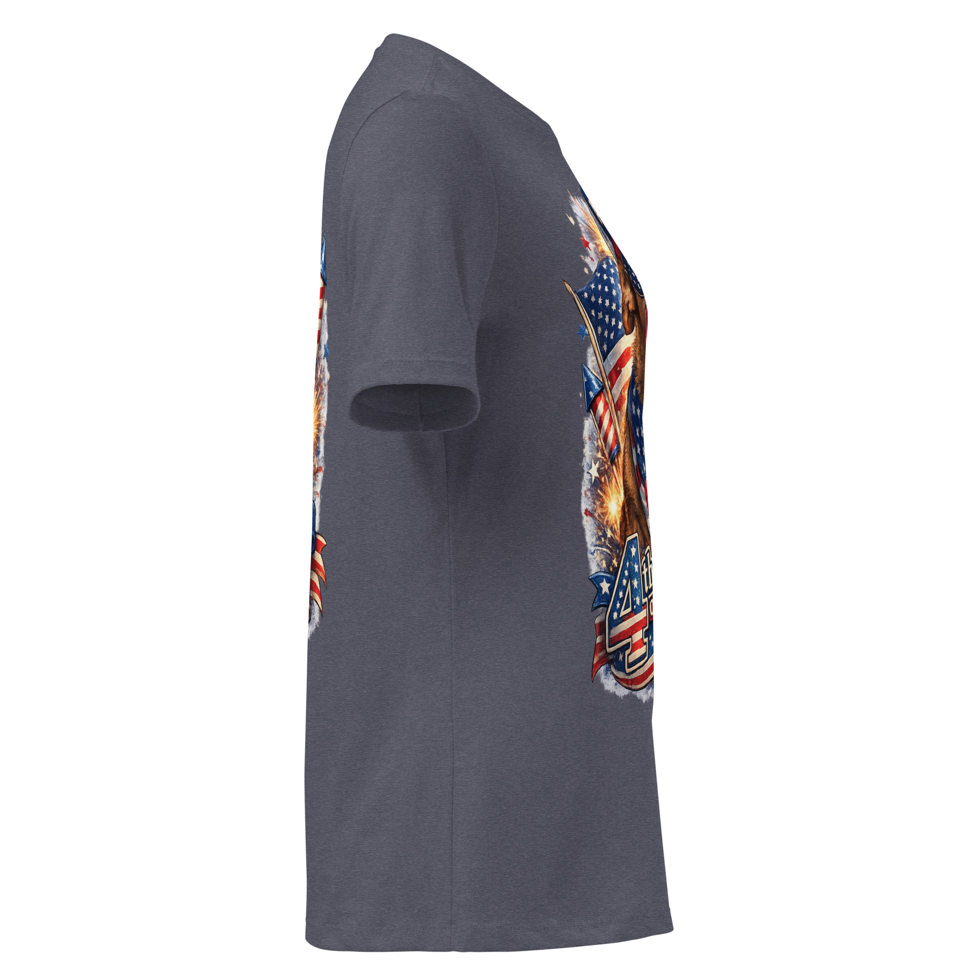 Women's 4th of July Relaxed T-Shirt ft Makoa the Wiener Dog - Image 19