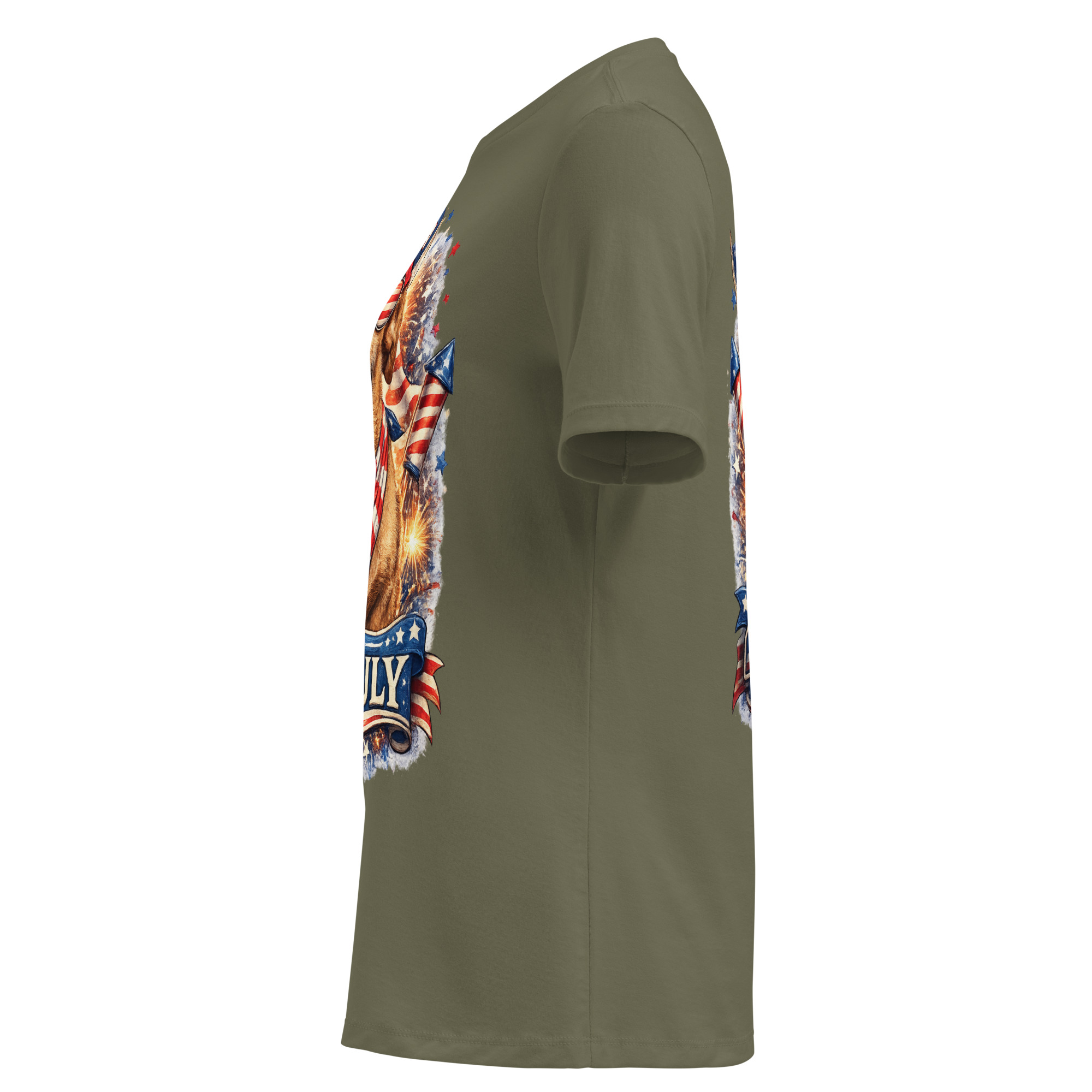 Women's 4th of July Relaxed T-Shirt ft Makoa the Wiener Dog - Image 15