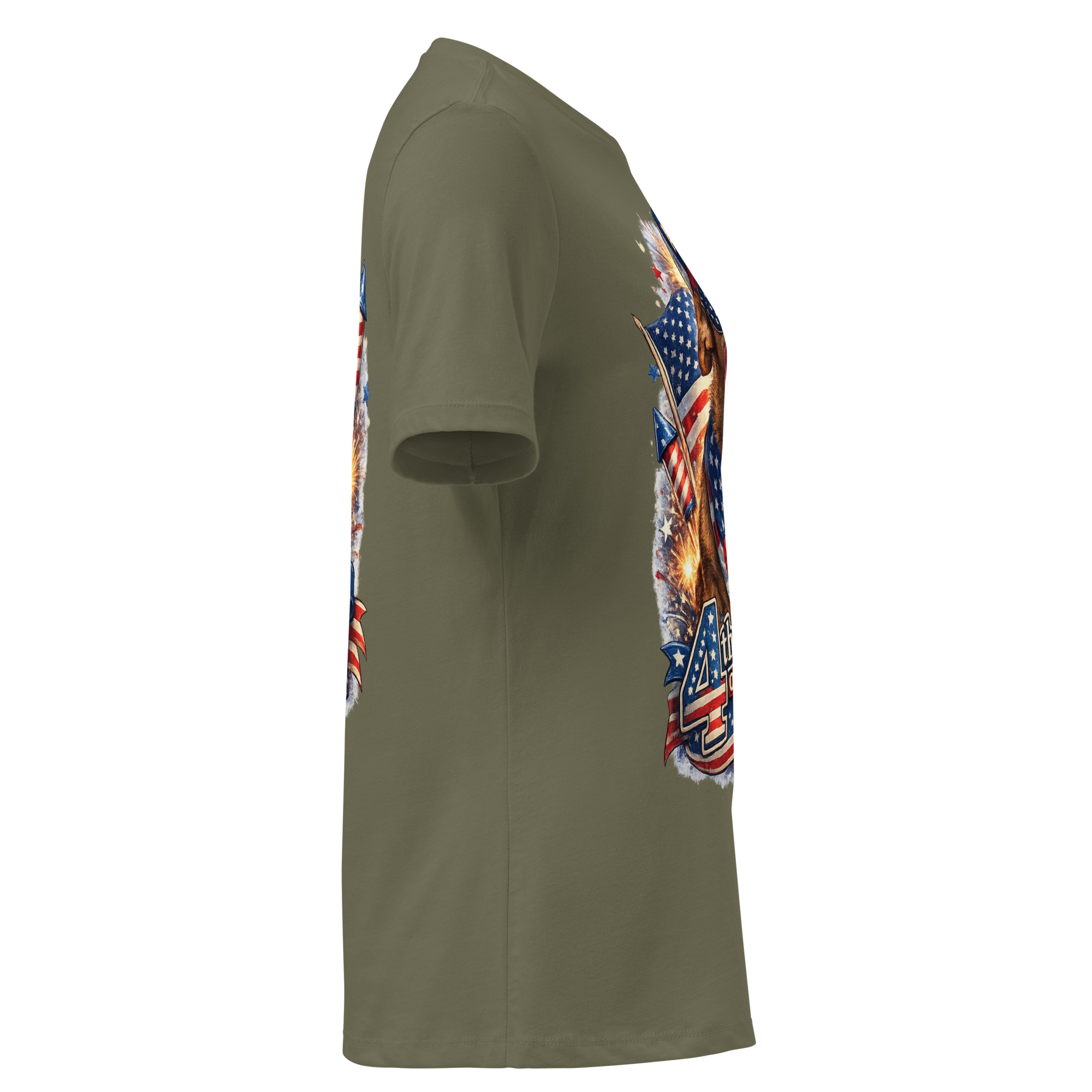 Women's 4th of July Relaxed T-Shirt ft Makoa the Wiener Dog - Image 20