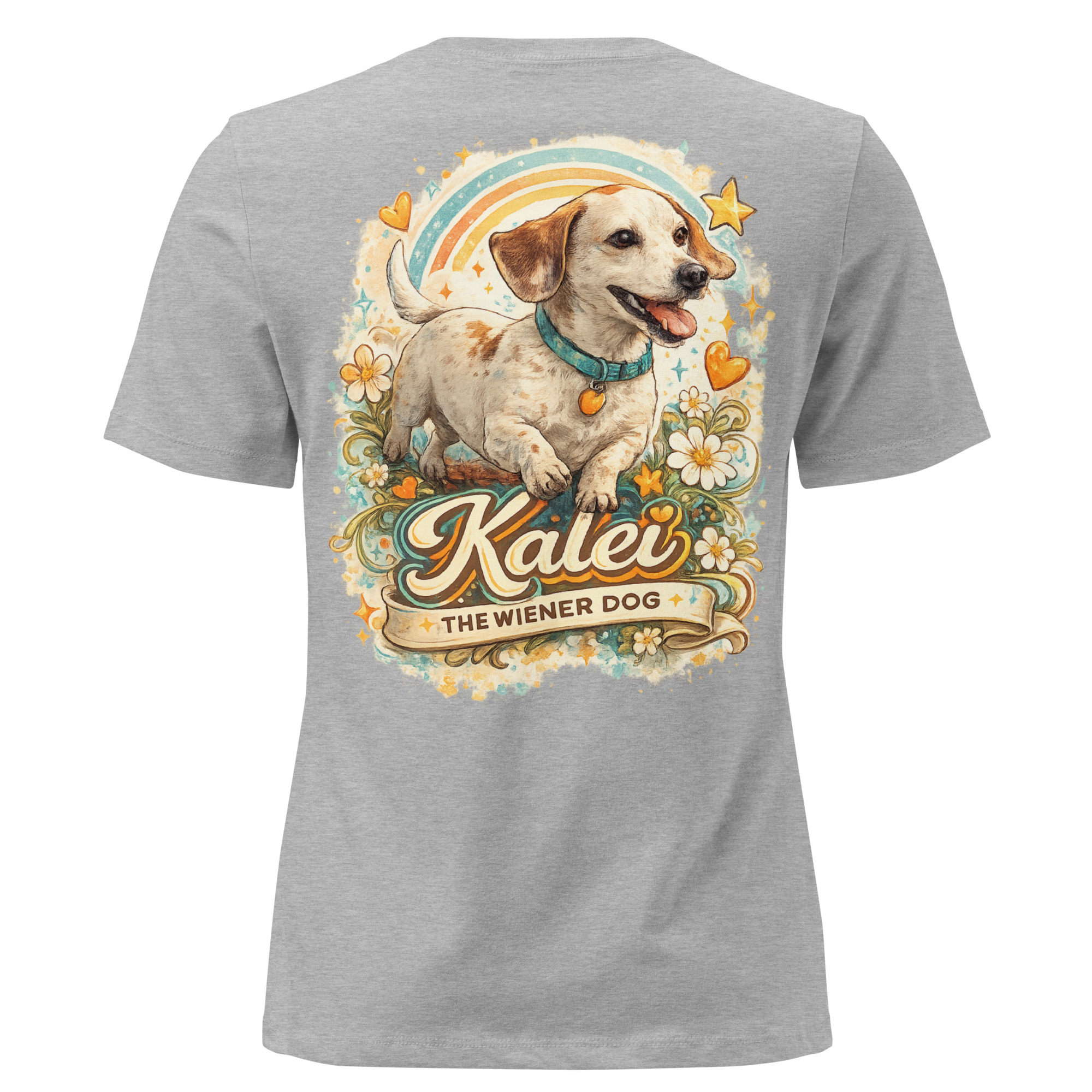 Women’s Kalei The Wiener Dog Relaxed T-Shirt - Image 19