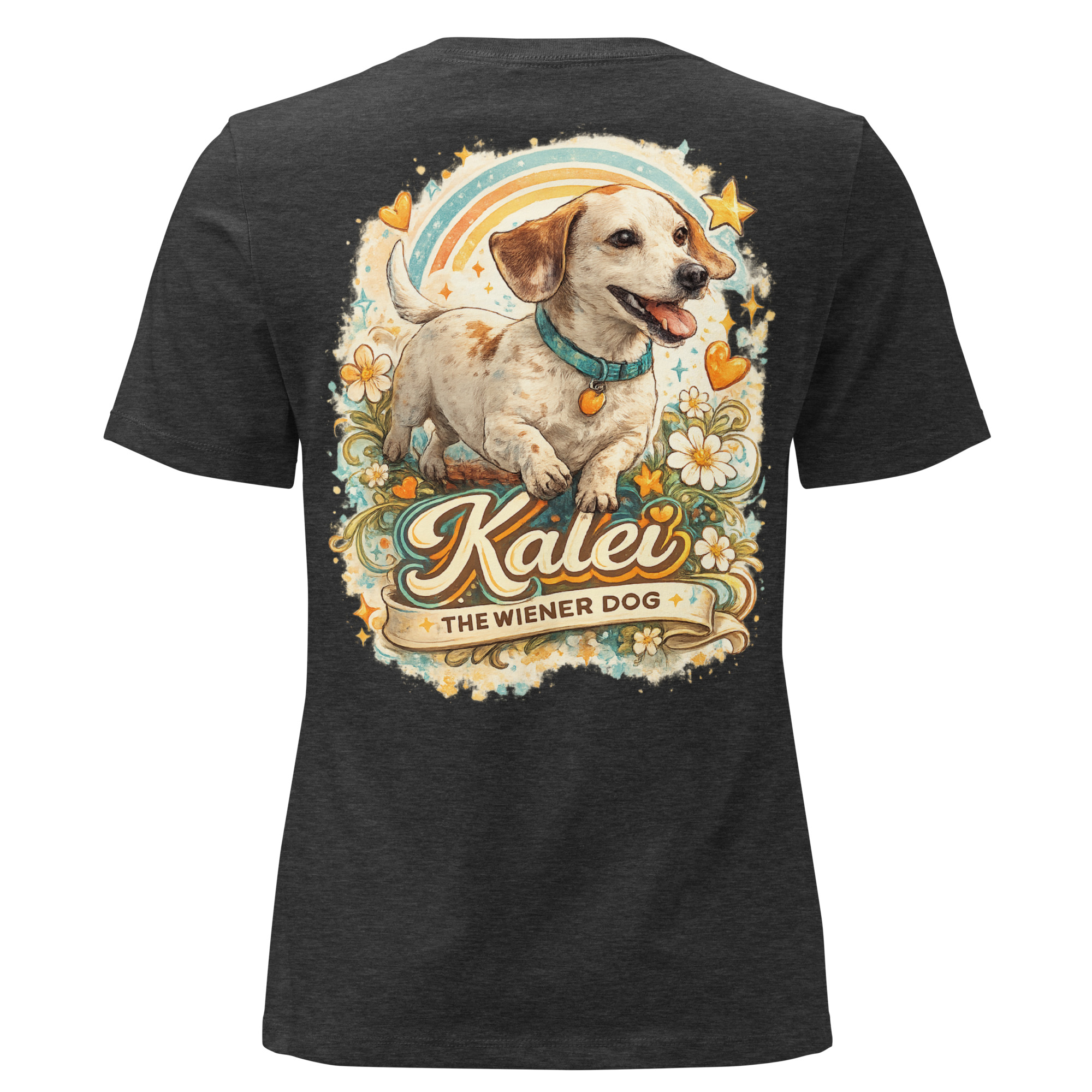 Women’s Kalei The Wiener Dog Relaxed T-Shirt - Image 12