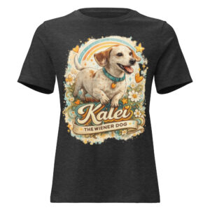 Women’s Kalei The Wiener Dog Relaxed T-Shirt