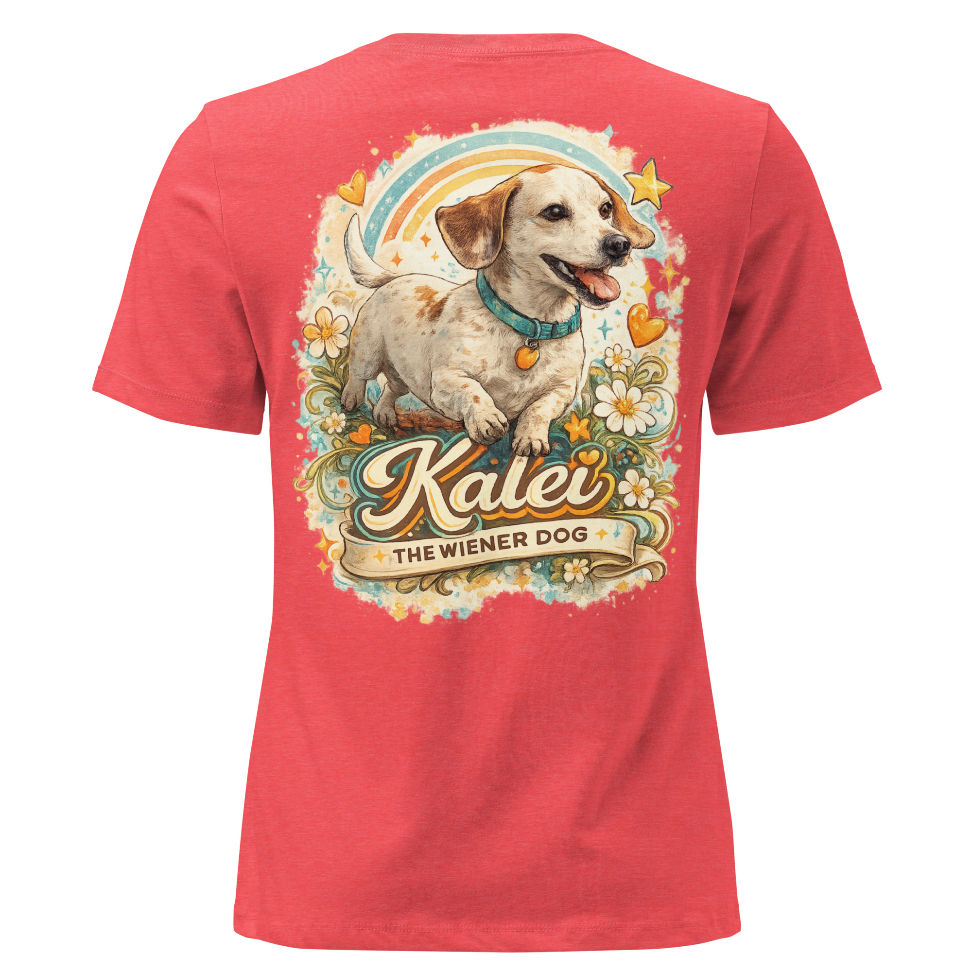 Women’s Kalei The Wiener Dog Relaxed T-Shirt - Image 15