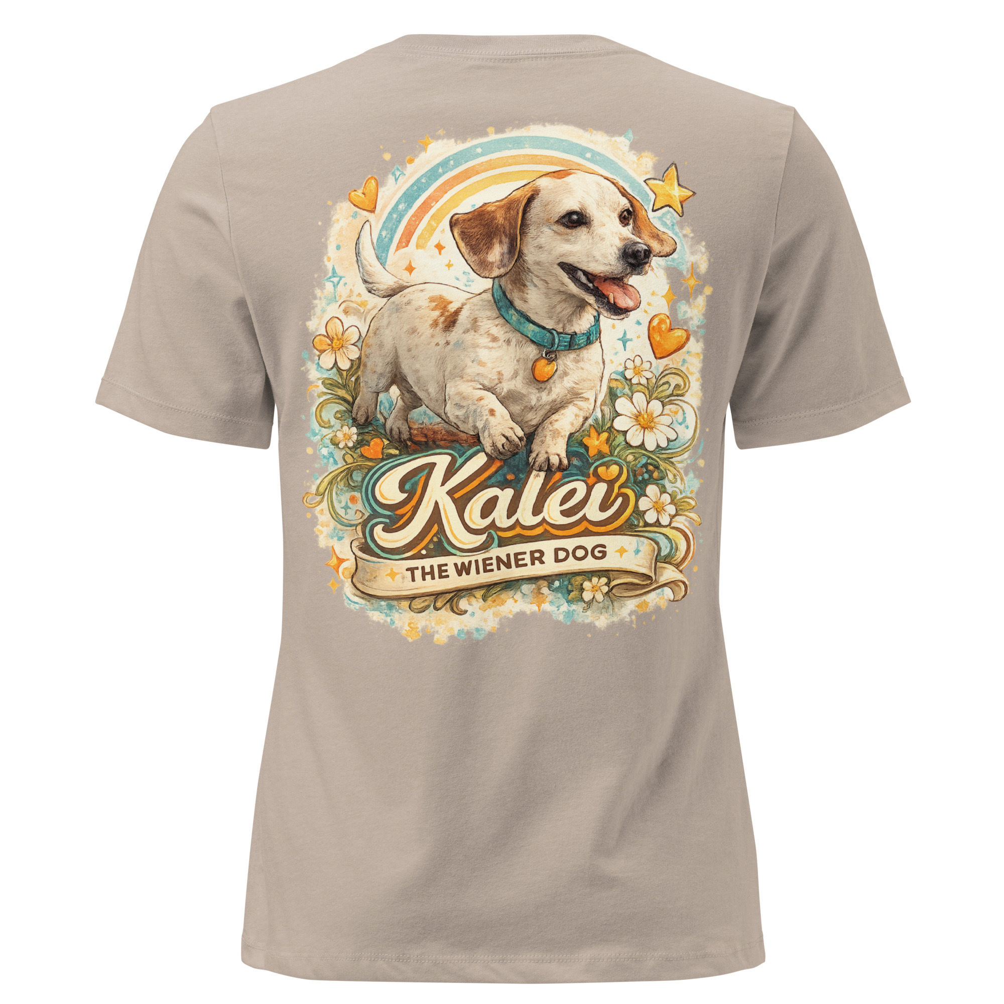 Women’s Kalei The Wiener Dog Relaxed T-Shirt - Image 20