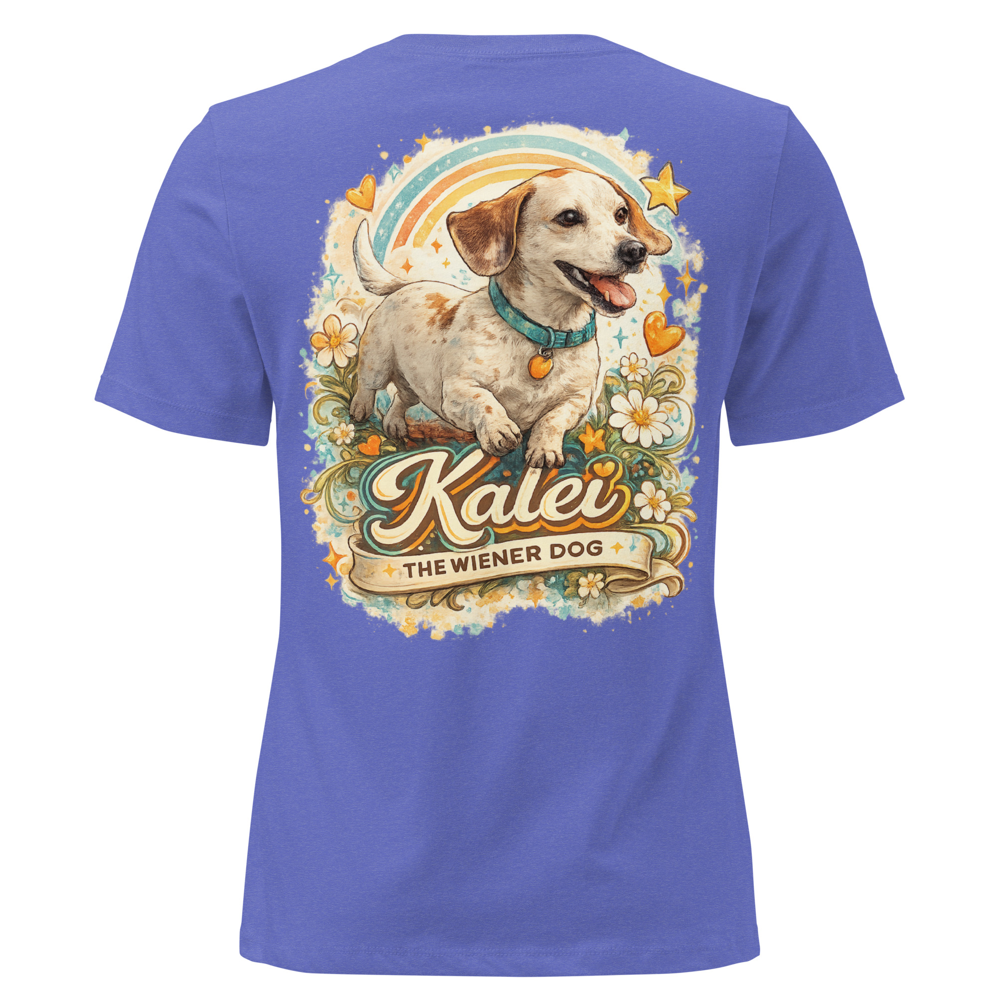 Women’s Kalei The Wiener Dog Relaxed T-Shirt - Image 14